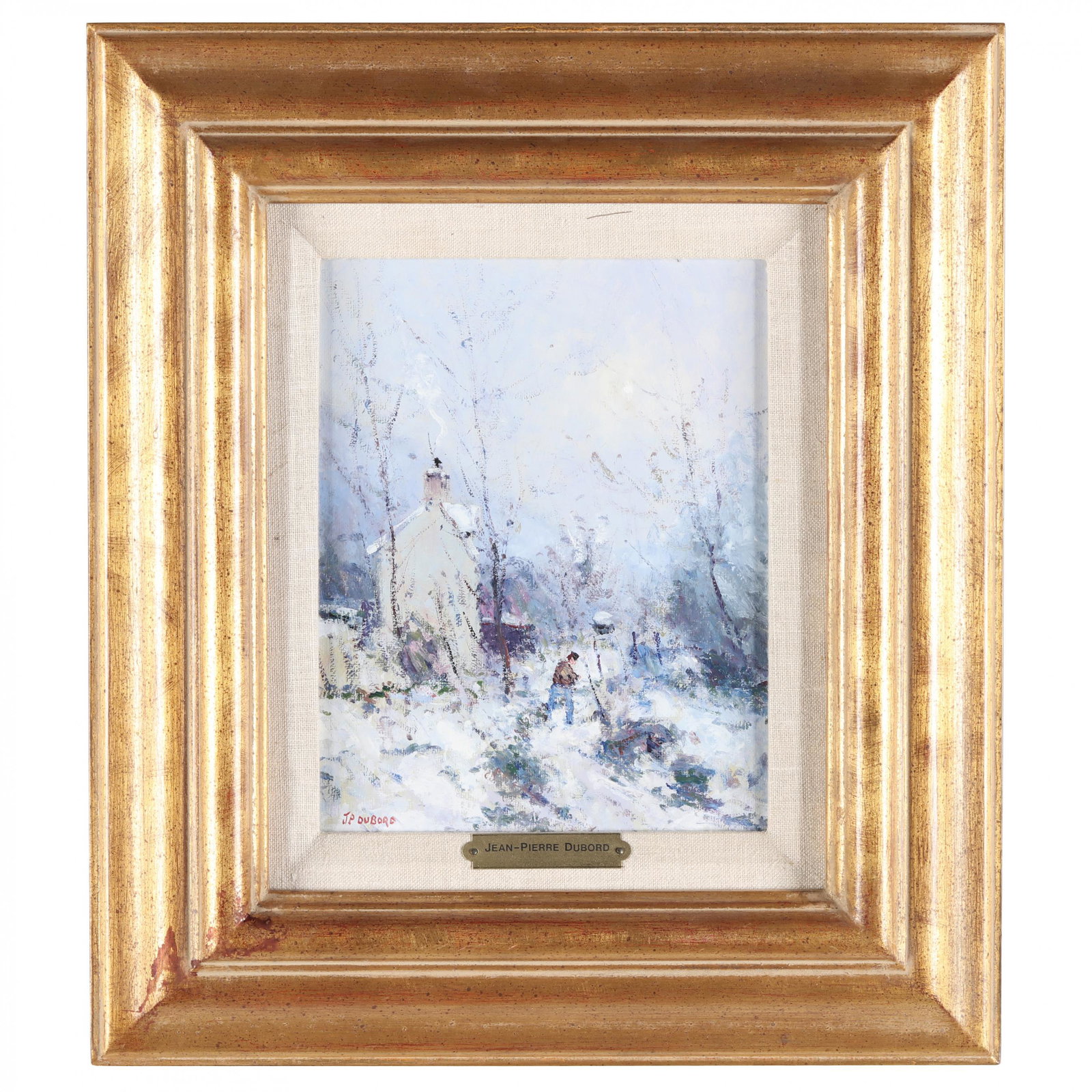 Jean-Pierre Dubord (French, born 1949), Winter Scene (1 of 4)