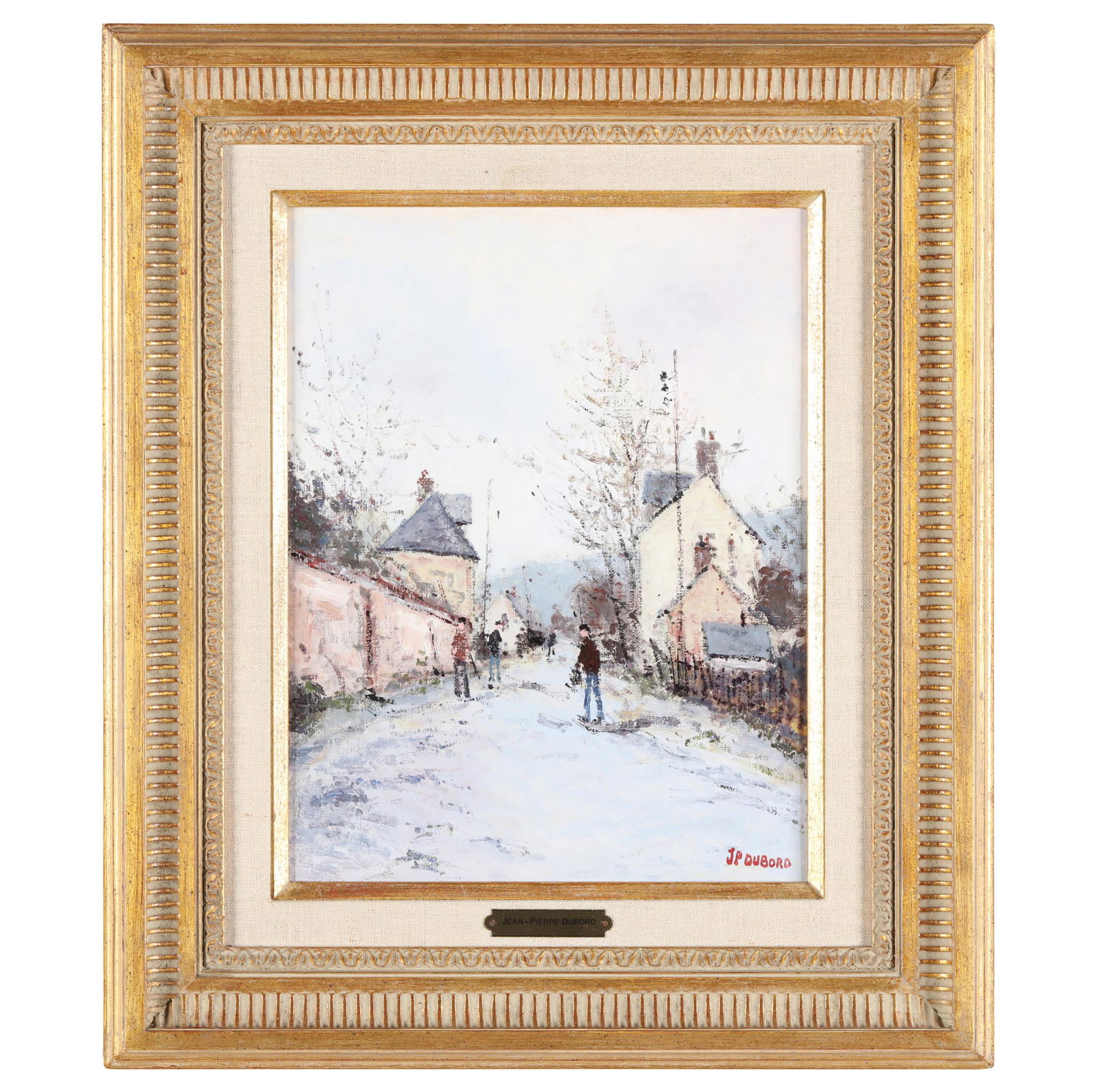 Jean-Pierre Dubord (French, born 1949), Winter Village (1 of 4)