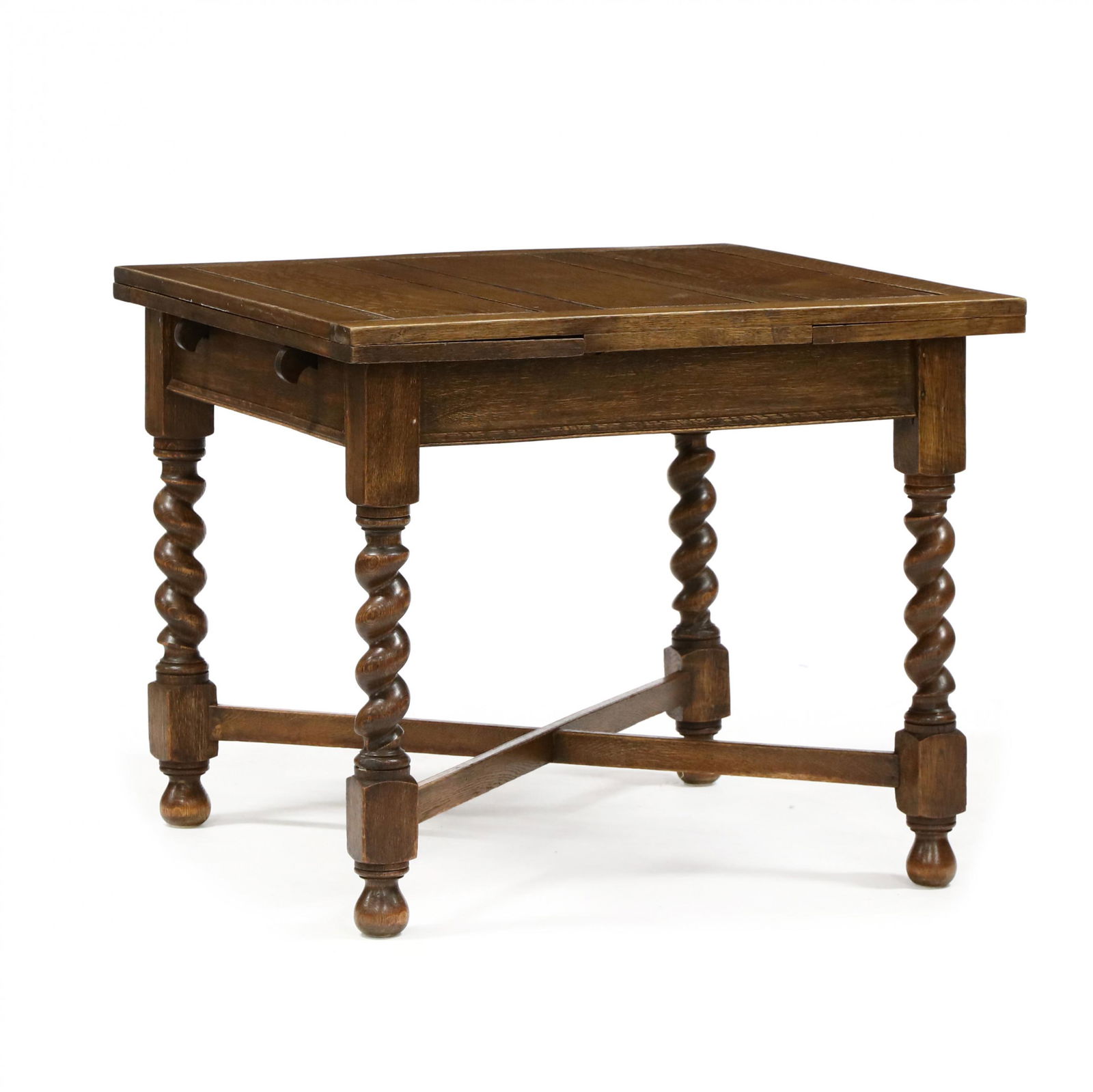 English Oak Barley Twist Pub Table (1 of 5)