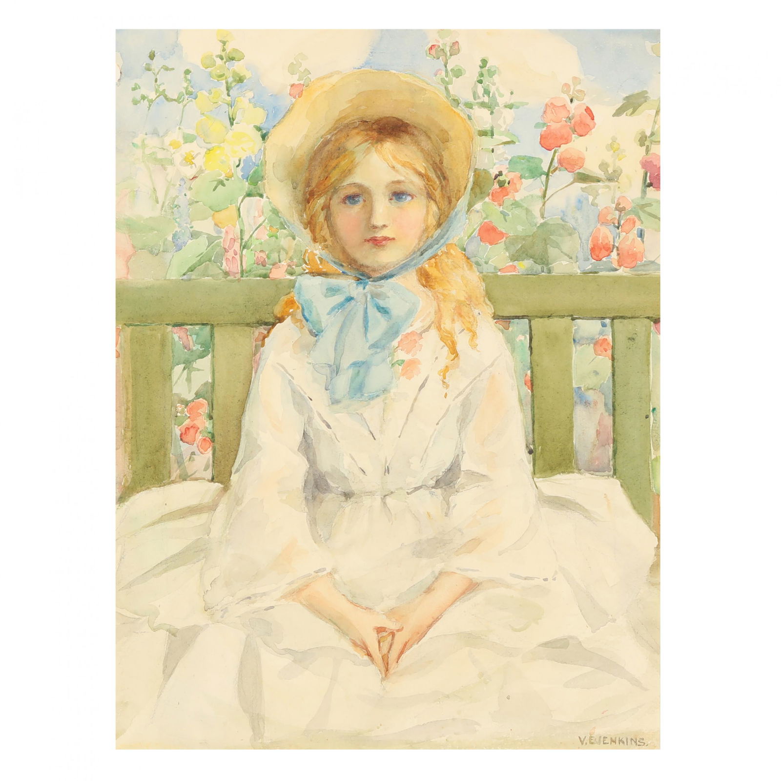 Violet Edgecombe Jenkins (British, 19th/20th century), (1 of 5)