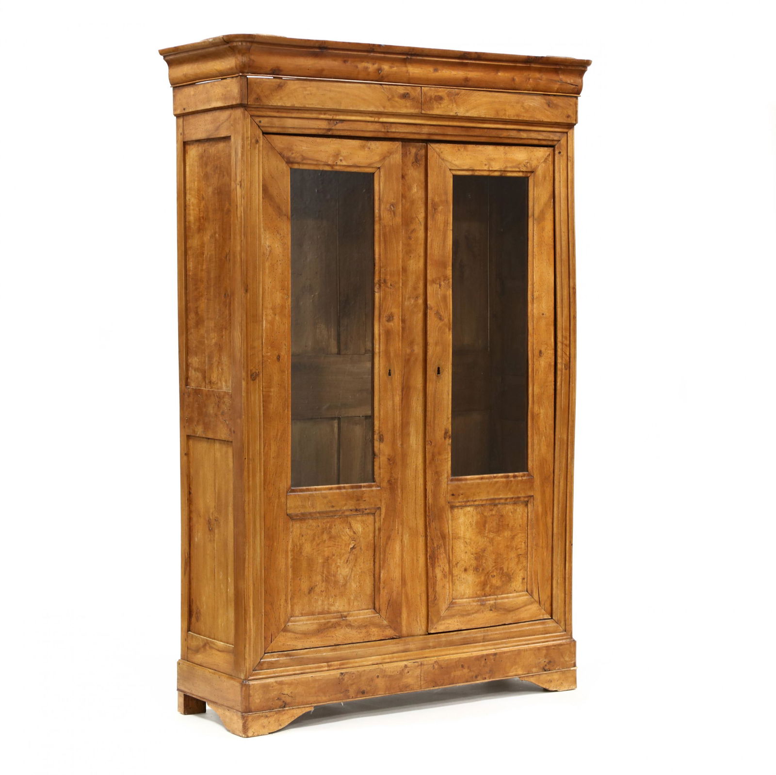 Louis Philippe Burl Wood Armoire (1 of 8)