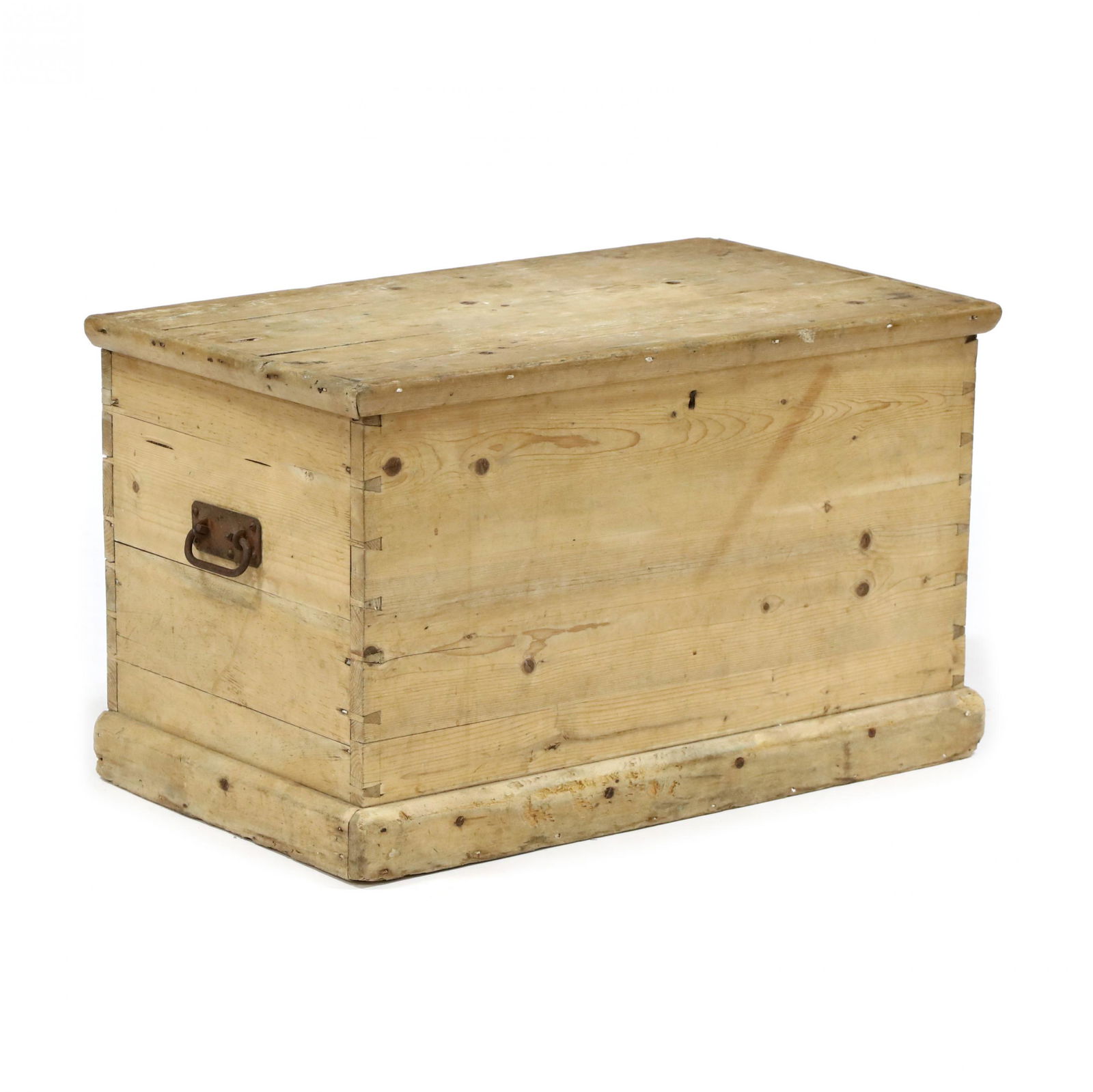 Antique Continental Pine Blanket Chest (1 of 4)