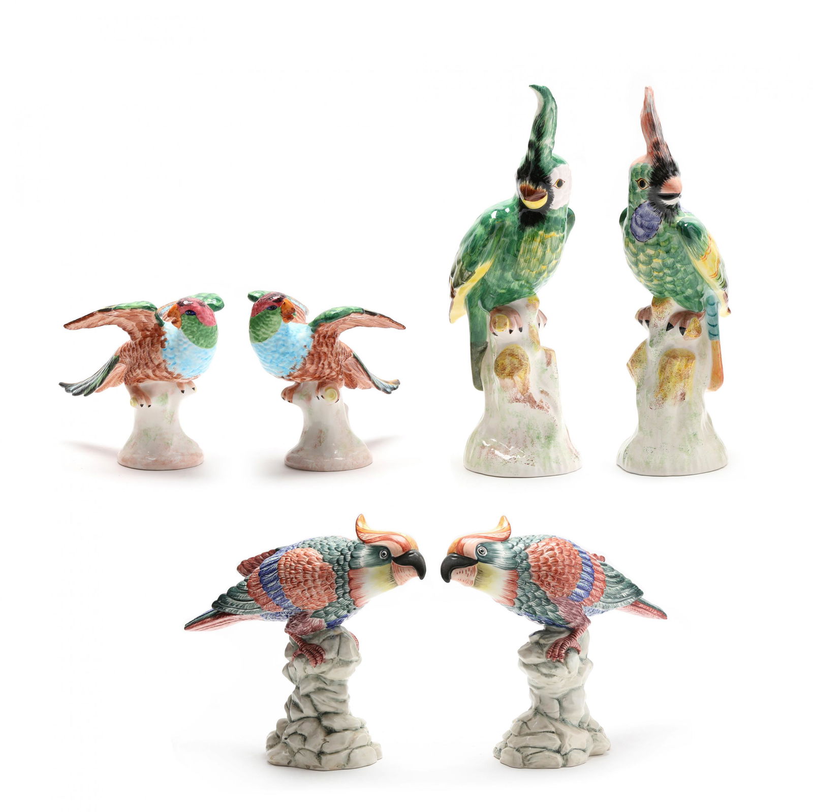 Three Pair of Mottahedeh Exotic Birds (1 of 10)