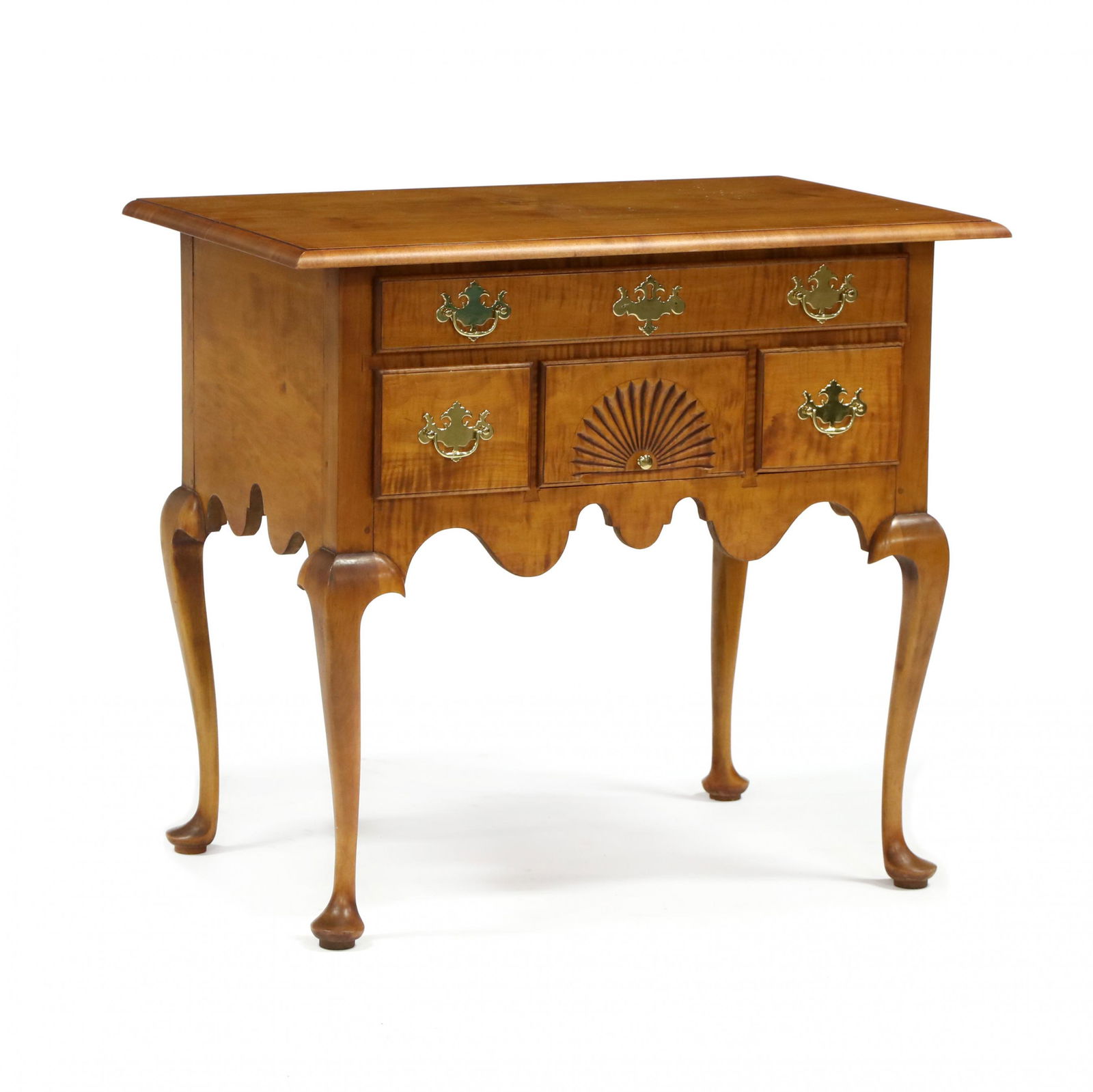 Eldred Wheeler, Queen Anne Style Maple Lowboy (1 of 8)