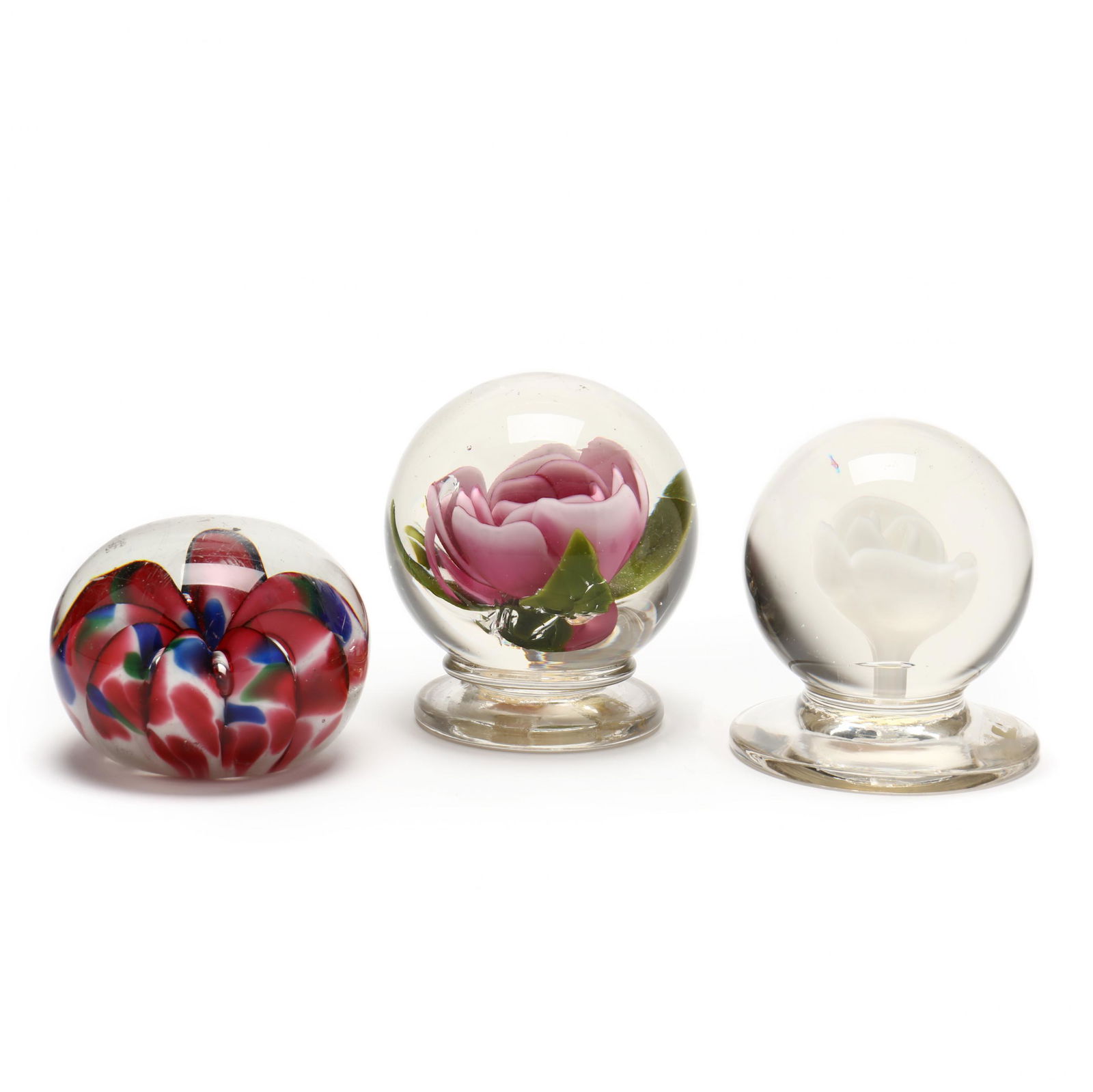 attributed to Millville, Three Antique Glass (1 of 10)