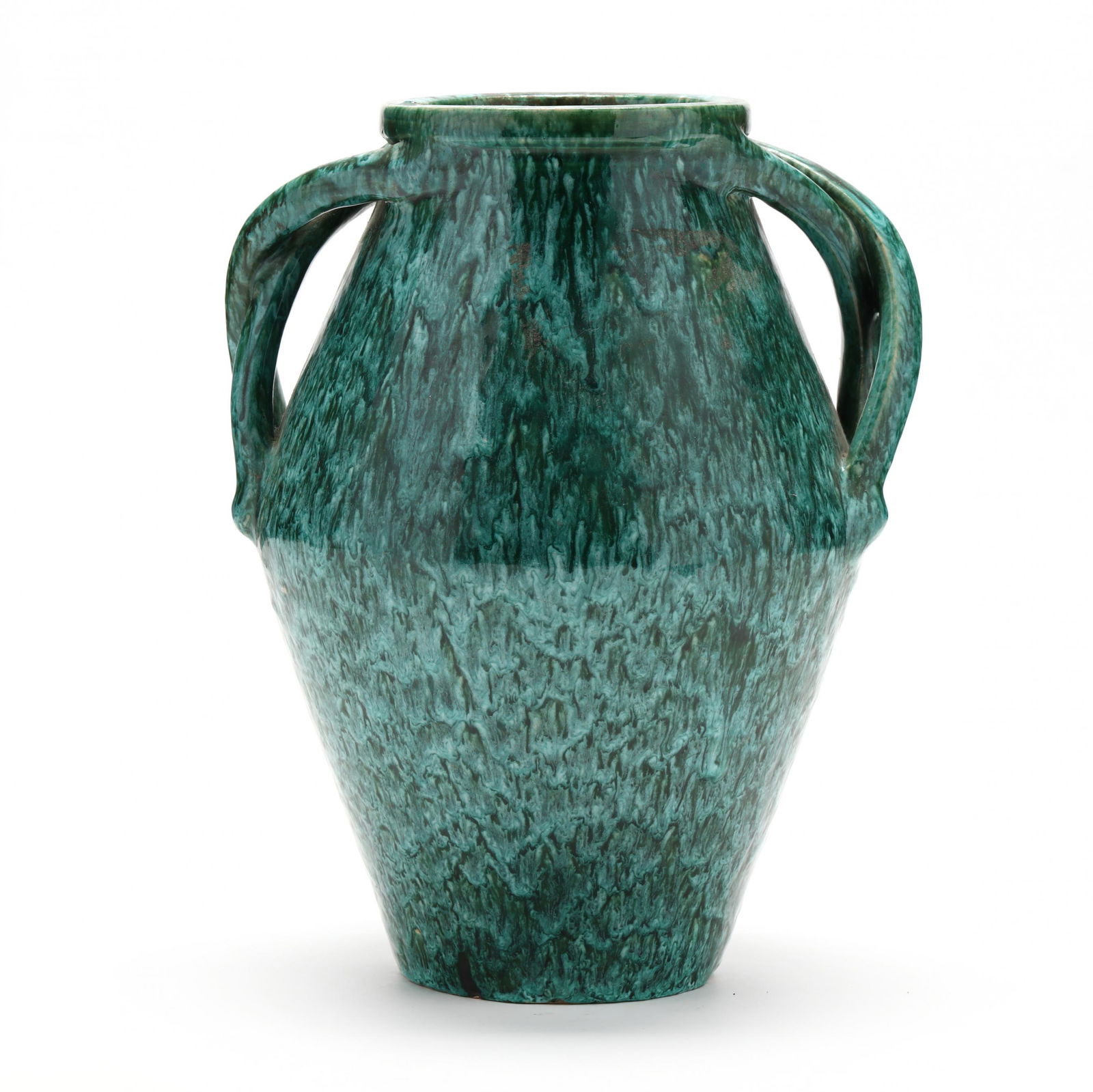 Cross Handled Vase, Attributed Jack Kiser Royal Crown (1 of 6)