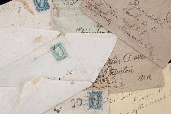 Collection of Eight Confederate Turned Covers: Collection of Eight Confederate Turned Covers as follows: 1) First usage, 1851 one-cent U. S. postage with Mobile, AL cds to Siloam, MS; Second usage a pair of light blue five-cent CSA #7s tied with a