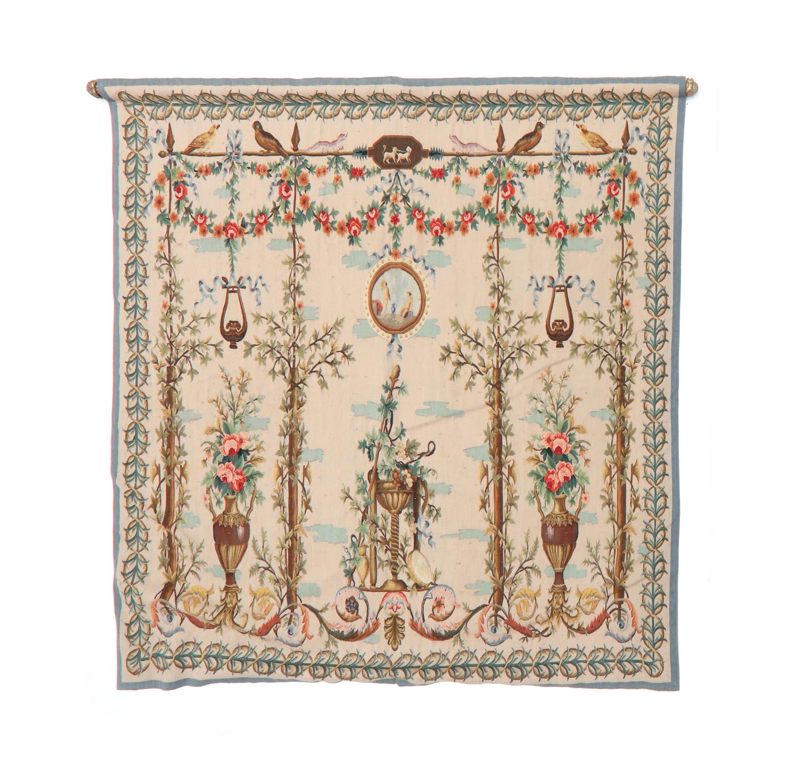 French Aubusson Style Tapestry (1 of 4)