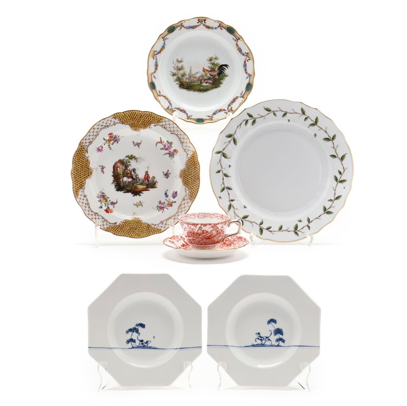 A Group of Continental Porcelains (1 of 10)