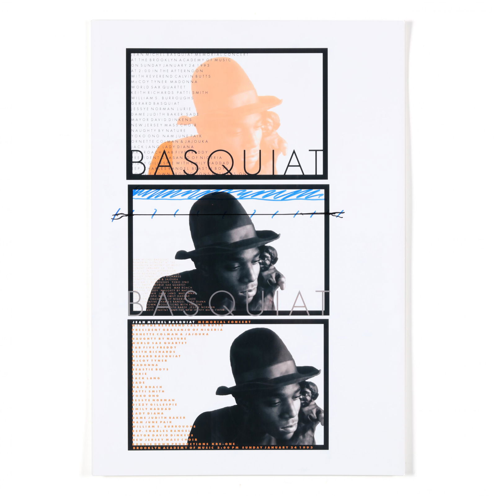 Two Photographic Poster Mockups, Jean-Michel Basquiat (1 of 3)