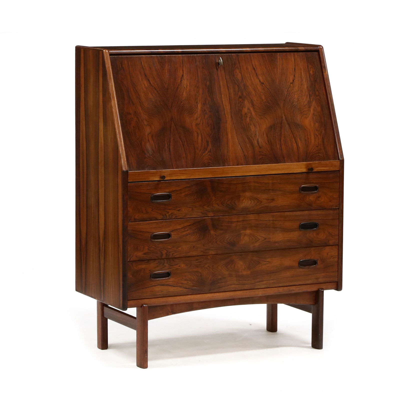 Bernhard Pedersen & Son, Danish Modern Rosewood Slant (1 of 5)