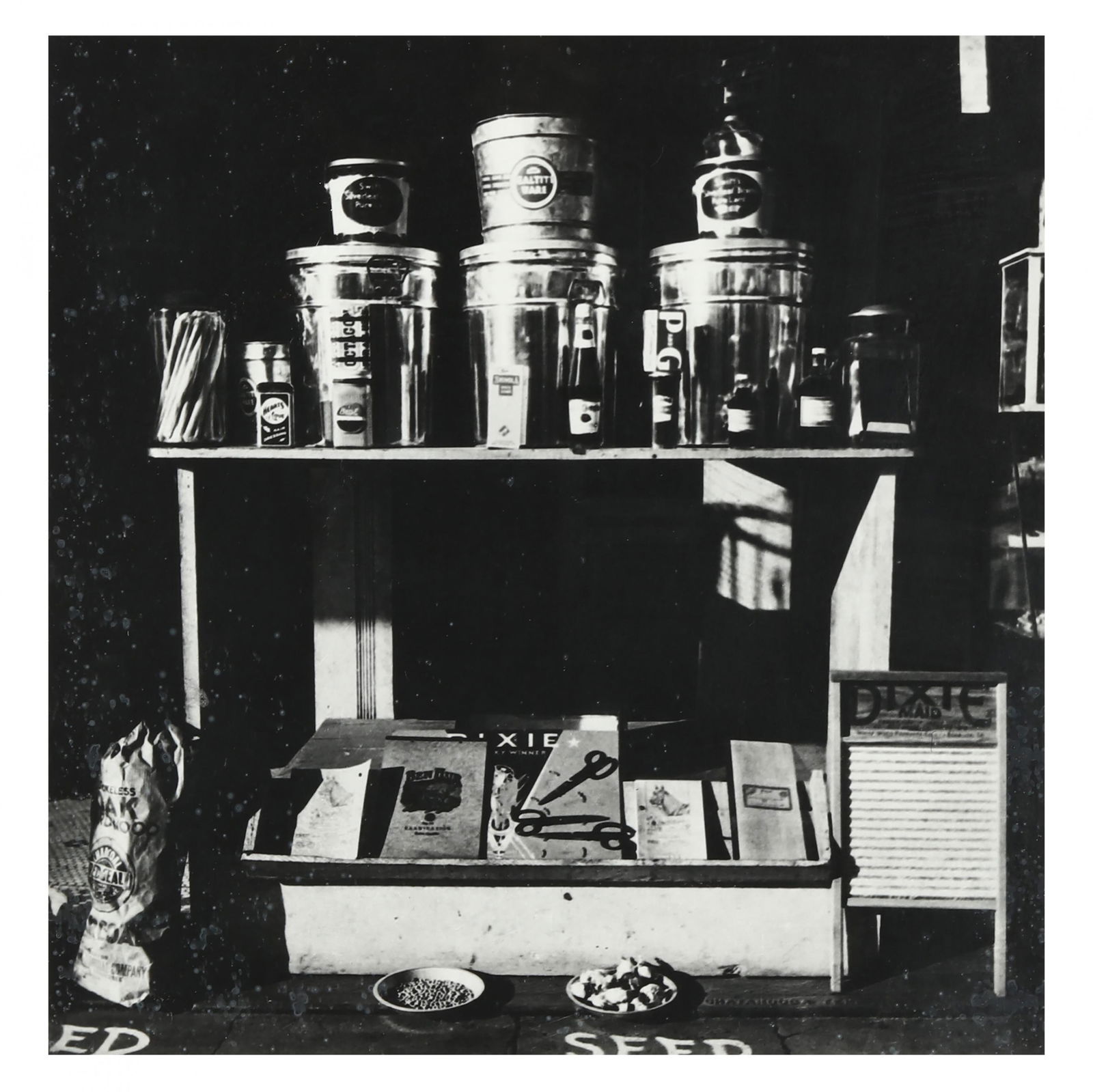 Eudora Welty (American, 1909-2001), "Store Front, 1940" (1 of 5)