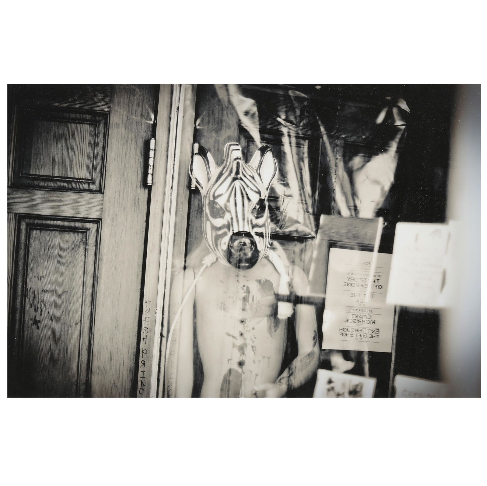 Contemporary Photograph of a Mannequin with Zebra Head (1 of 4)