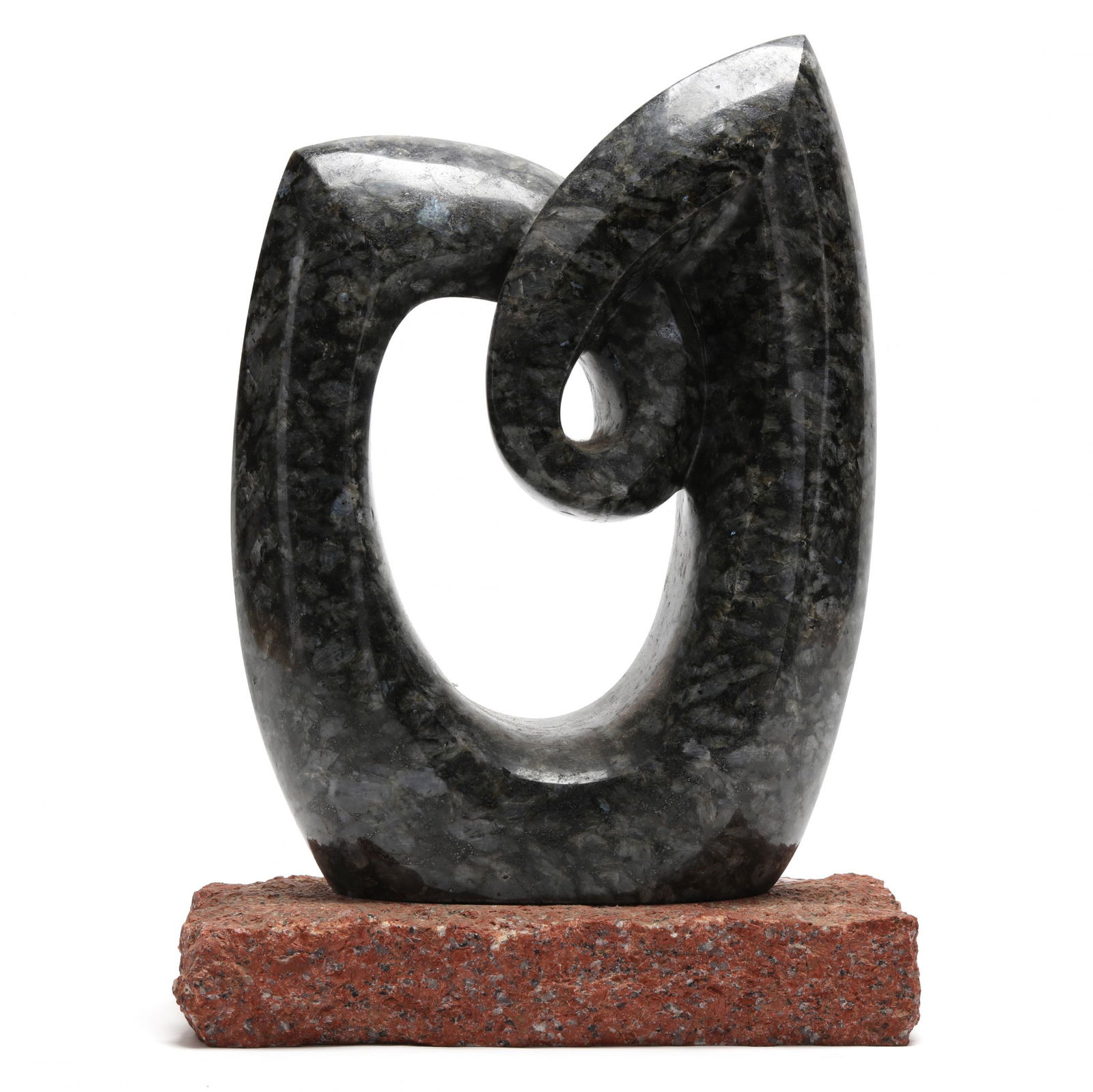 Carved and Polished Granite Sculpture (1 of 4)