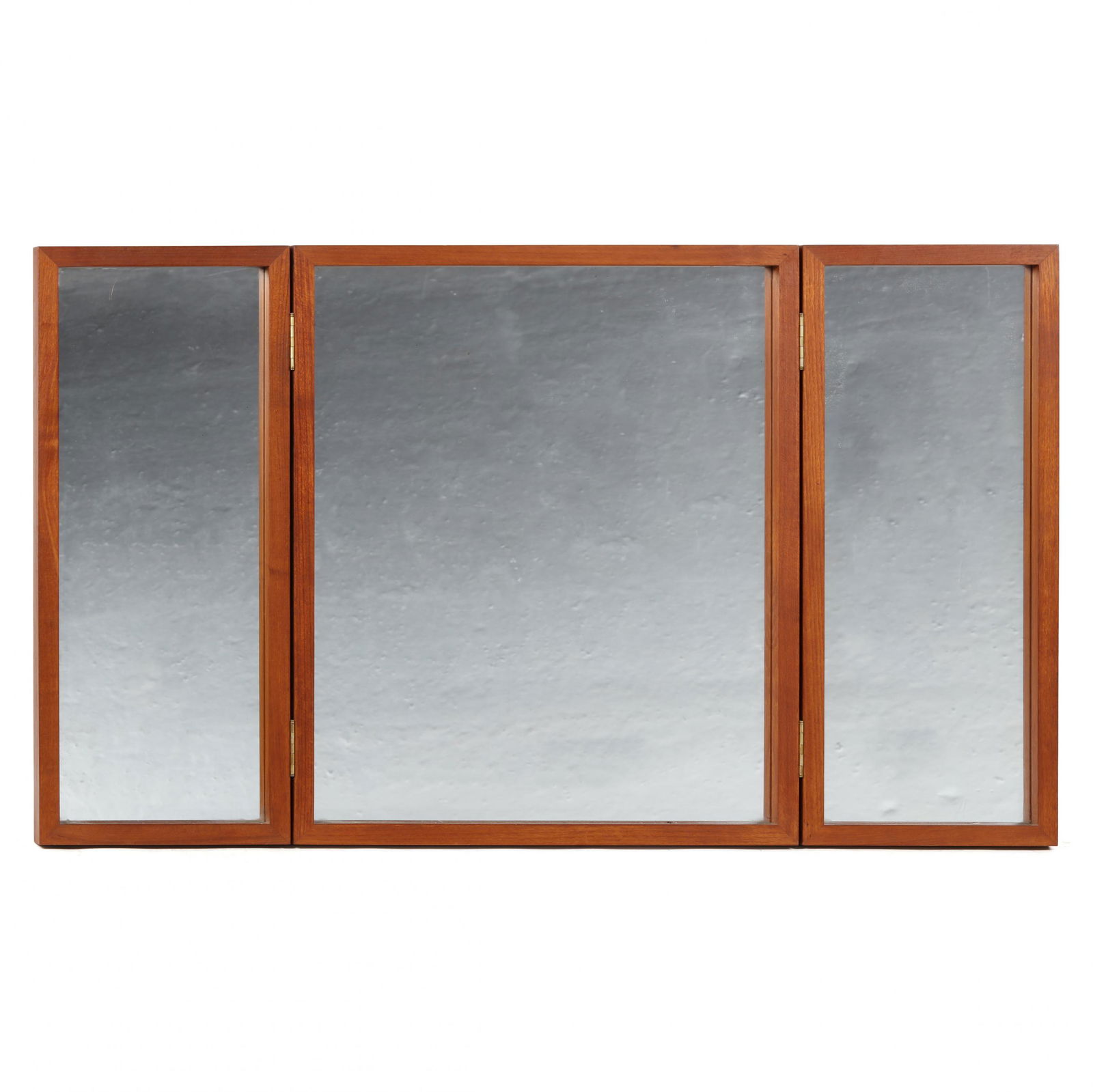 attributed to Kai Kristiansen, Teak Tri-Fold Mirror (1 of 4)
