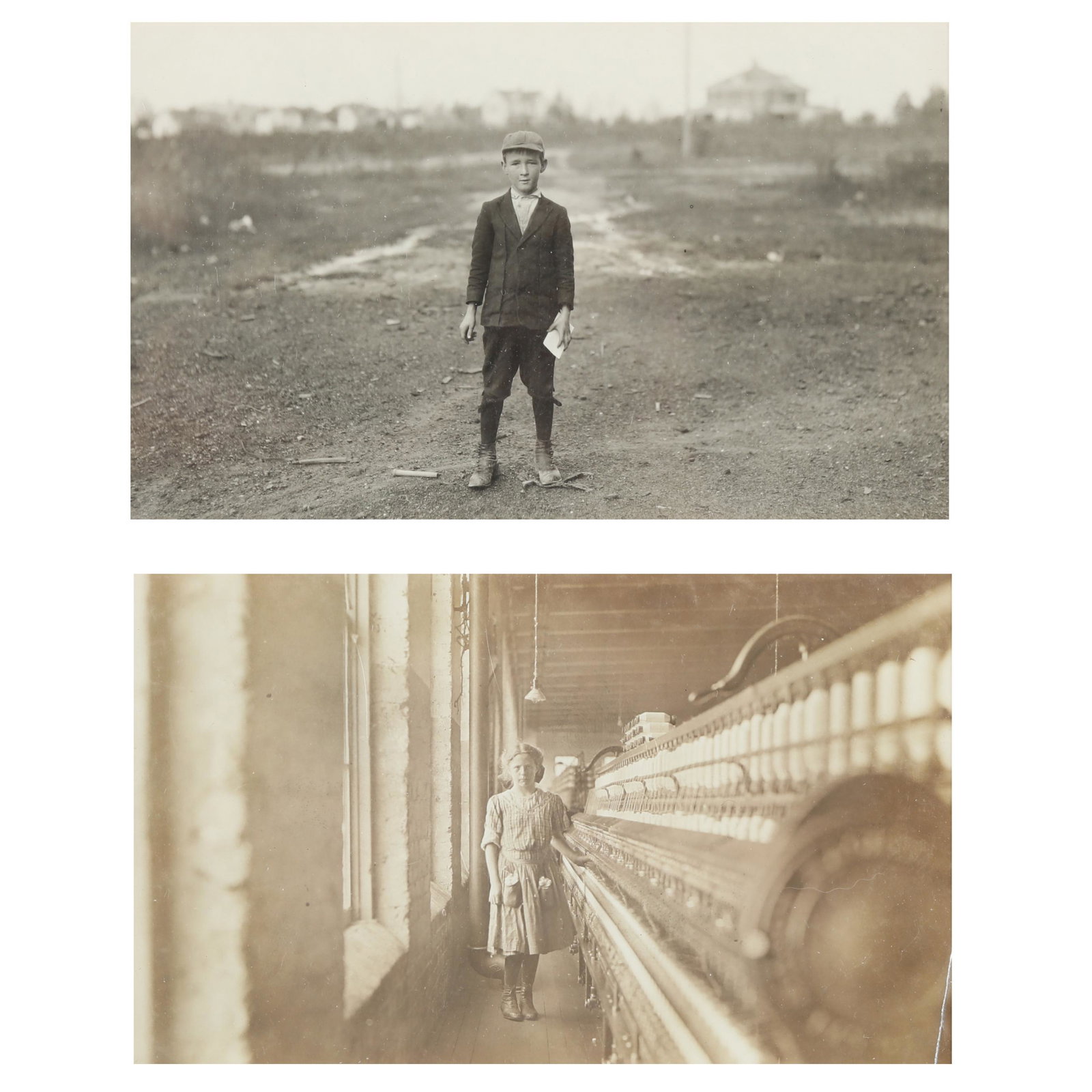 Lewis W. Hine (American, 1874-1940), Two Child Labor (1 of 4)