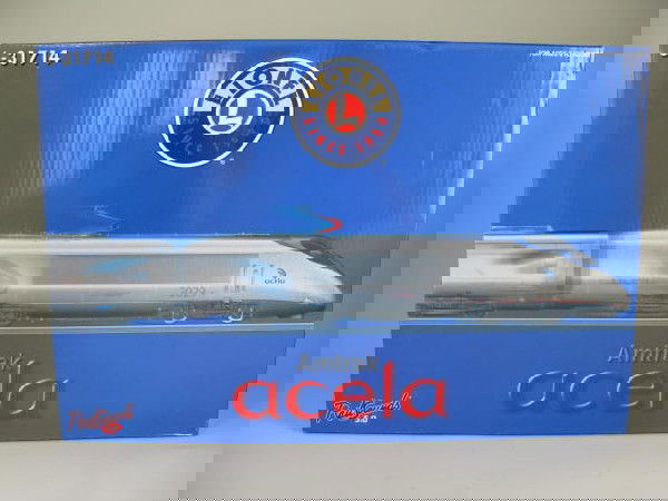 Lionel 31714 Amtrak Acela Set w/ RailSounds 5.0: Lionel 31714 Amtrak Acela Set w/ RailSounds 5.0 OB's with shipping box