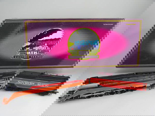 MTH 20-3029-1 Southern Pacific 4-8-4 GS-4 Steam: MTH 20-3029-1 Southern Pacific 4-8-4 GS-4 Die Cast 3 RailSteam Locomotive and Tender with ProtSound OB