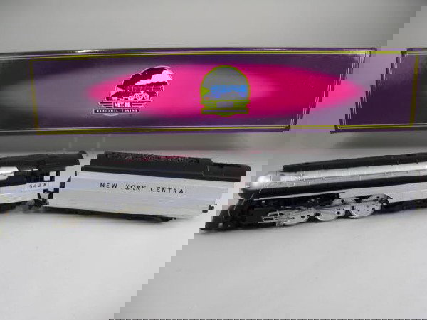 MTH MT-3016L NYC Empire State Express 4-6-4 Steam: MTH MT-3016L NYC Empire State Express 4-6-4 Die Cast Steam Engine and Tender 3 Rail with ProtoSound OB