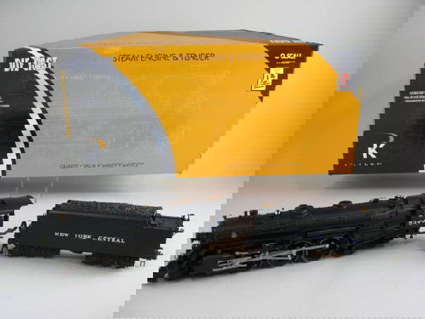 K-Line K3270-5344S NYC J1e Hudson #5344 Locomotive: K-Line K3270-5344S NYC J1e Hudson #5344 Locomotive and Tender with Lionel RailSounds OB