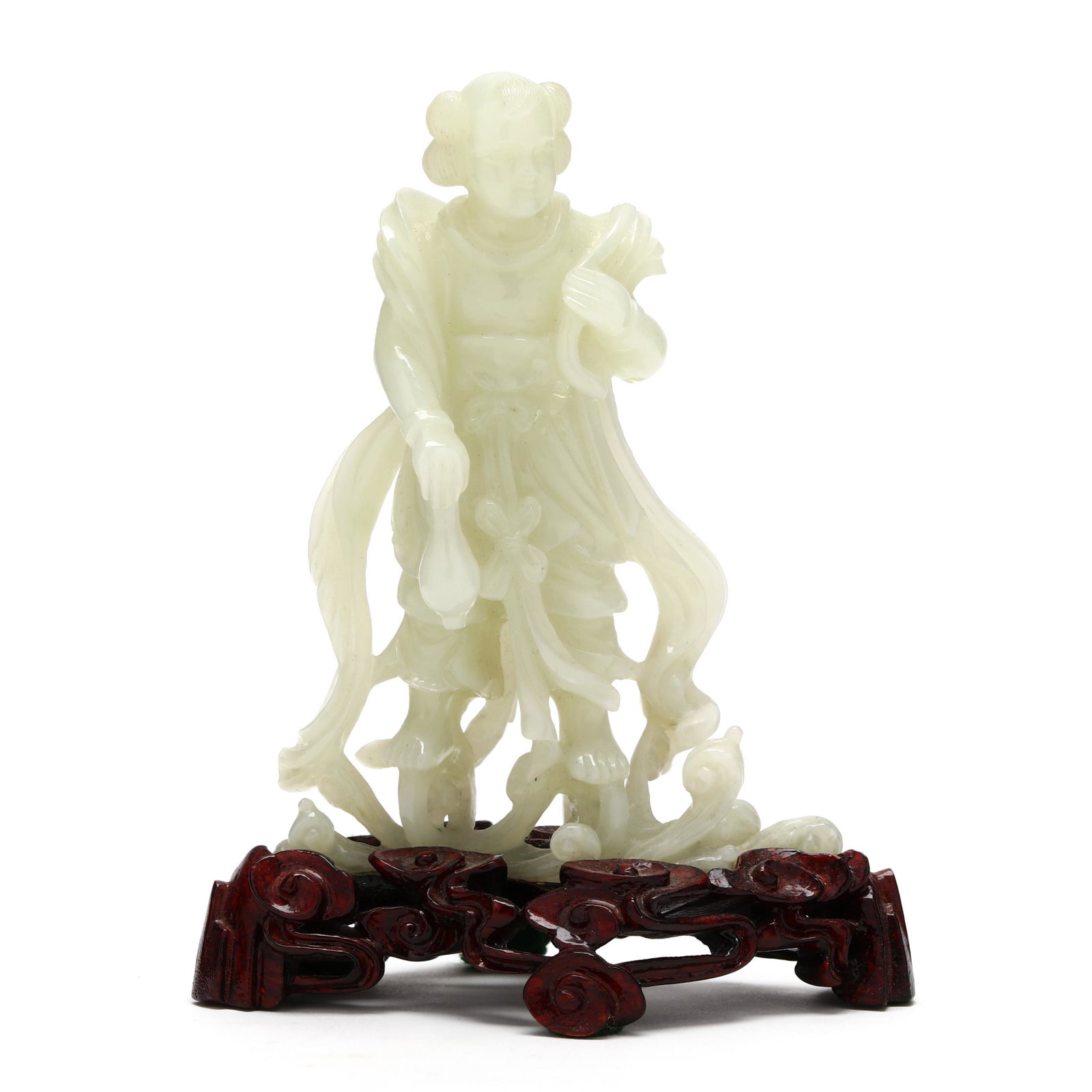 A Chinese Hardstone Carving of a Boy (1 of 10)