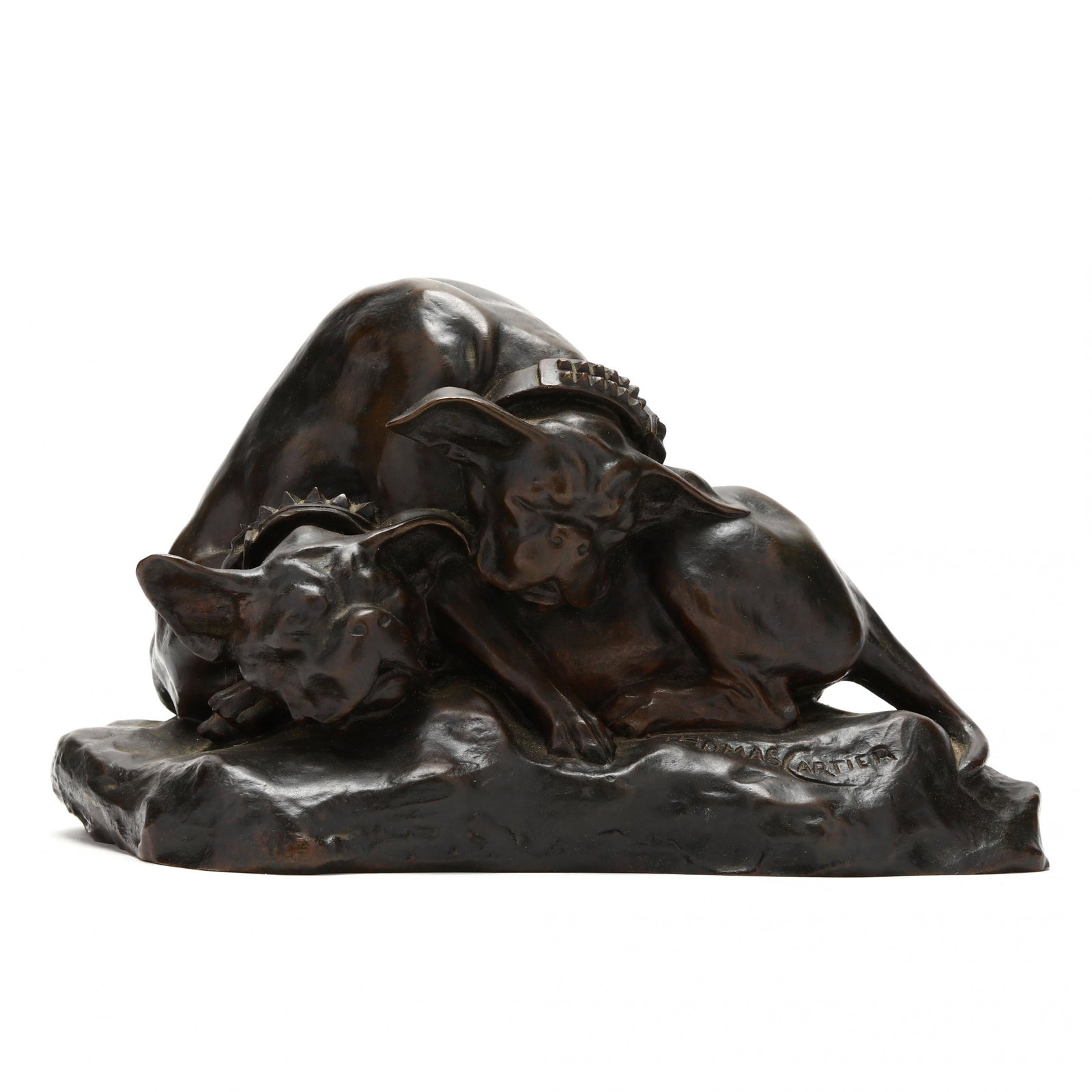 after Thomas Cartier (French, 1879-1943), Bronze of Two (1 of 7)