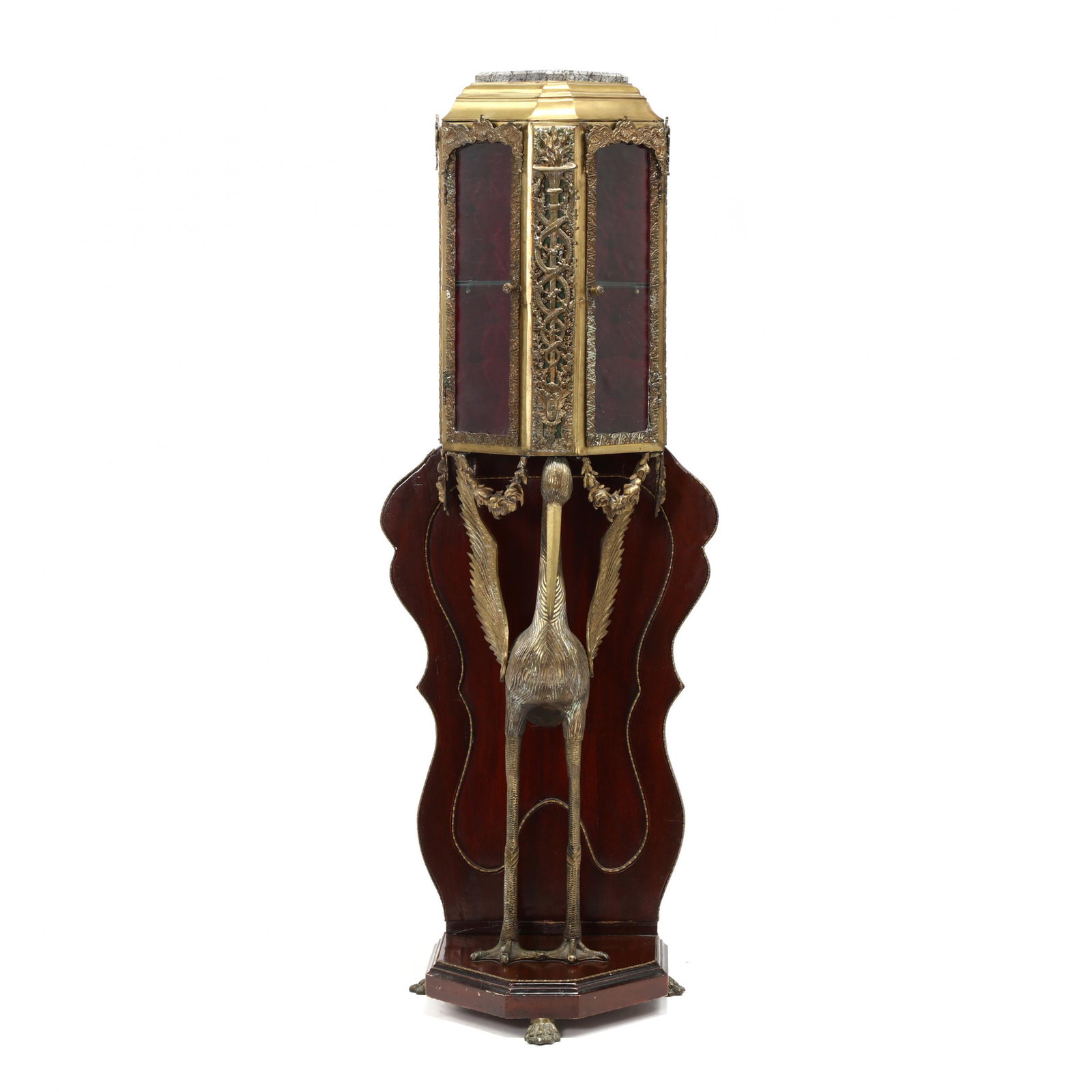 Continental Figural Brass Vitrine (1 of 7)