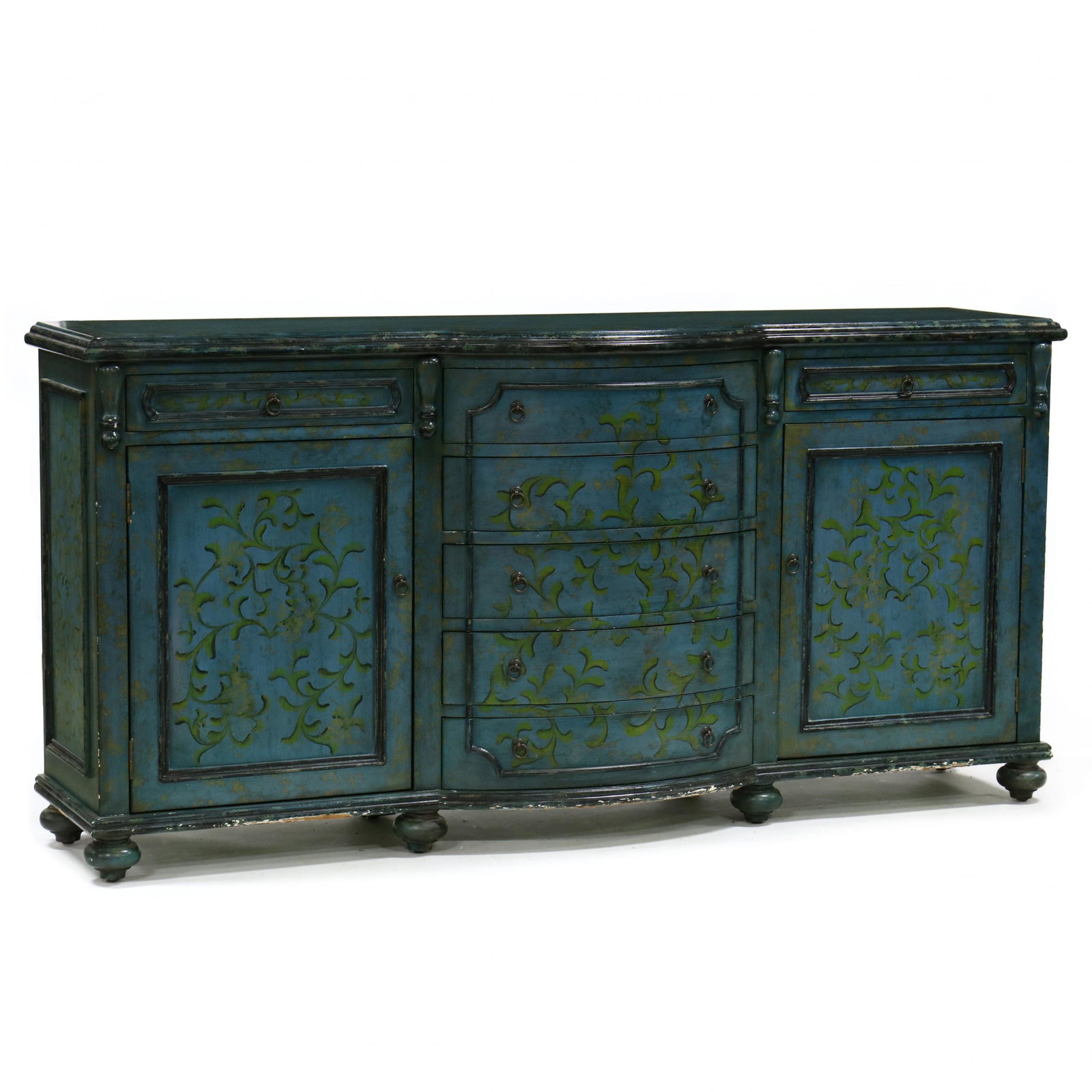 Large Contemporary Paint Decorated Buffet (1 of 7)