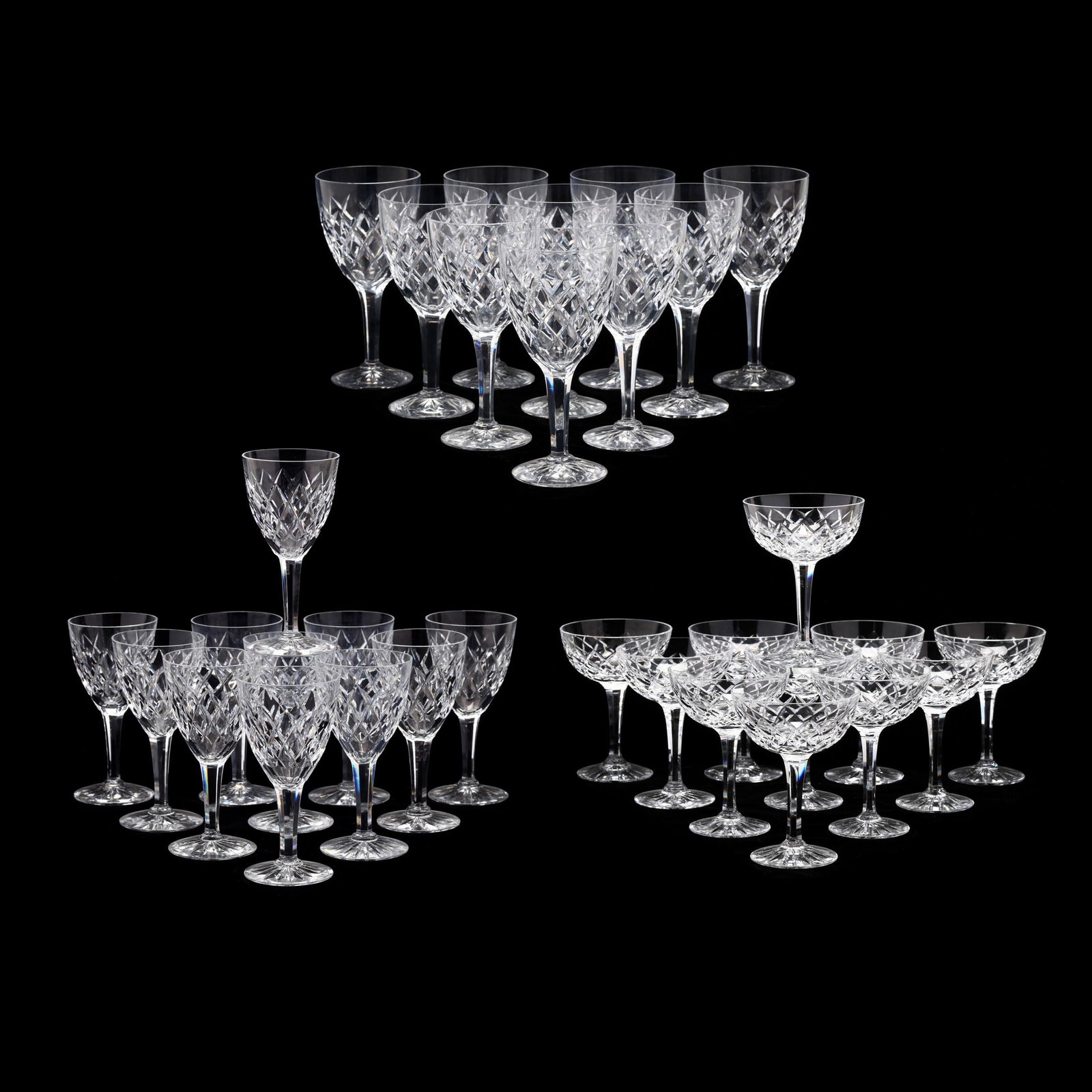 (32) Pieces of Kosta Boda,  Rut Majestic  Crystal (1 of 7)