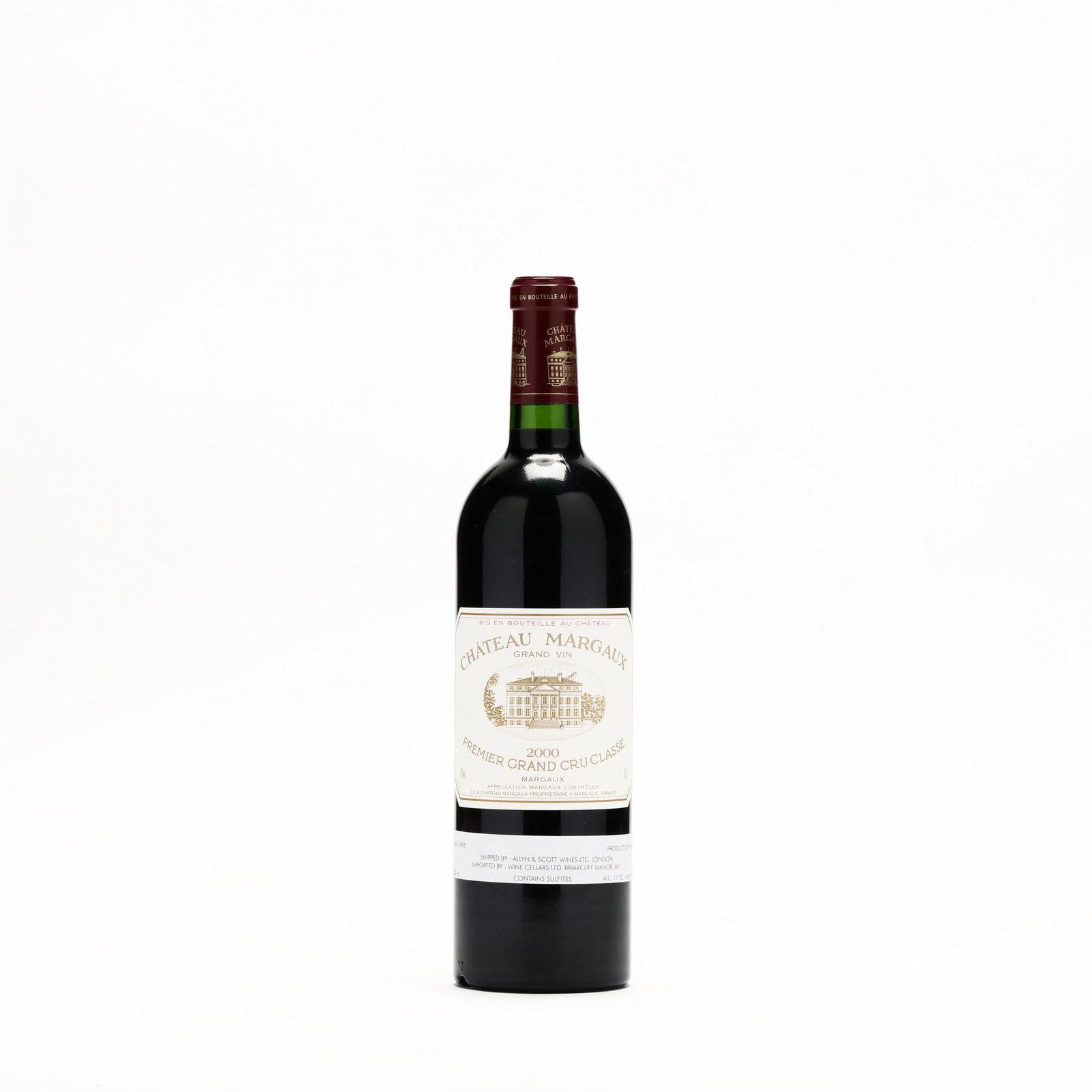 Chateau Margaux - Vintage 2000: Chateau Margaux - Vintage 2000 "...extraordinary seductiveness, complex aromatics, and purity it exhibits lead me to believe it has reached its window of full maturity. Medium-bodied, with layers of c