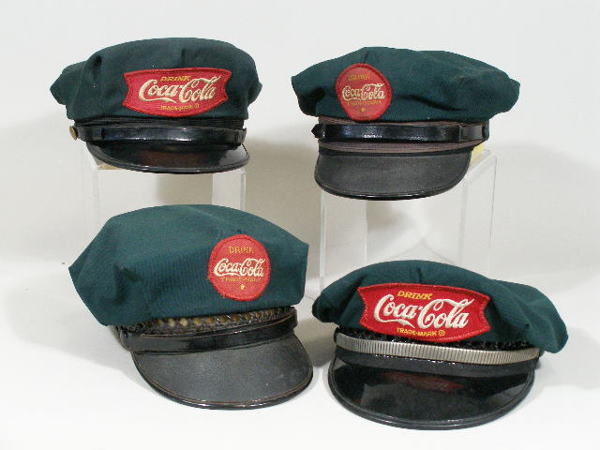 30 four vintage coca cola delivery driver hats coca cola delivery driver