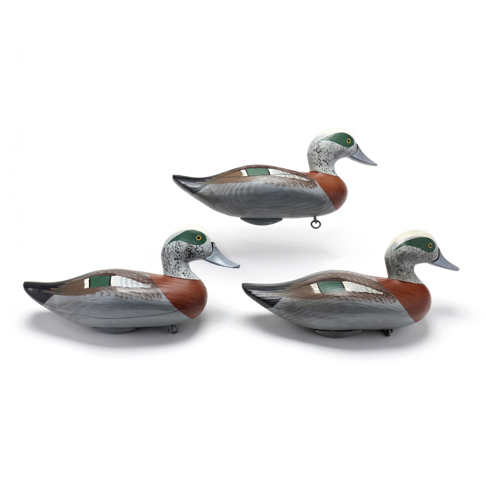 Charles Jobes (MD), Three Contemporary Mallard Decoys (1 of 10)
