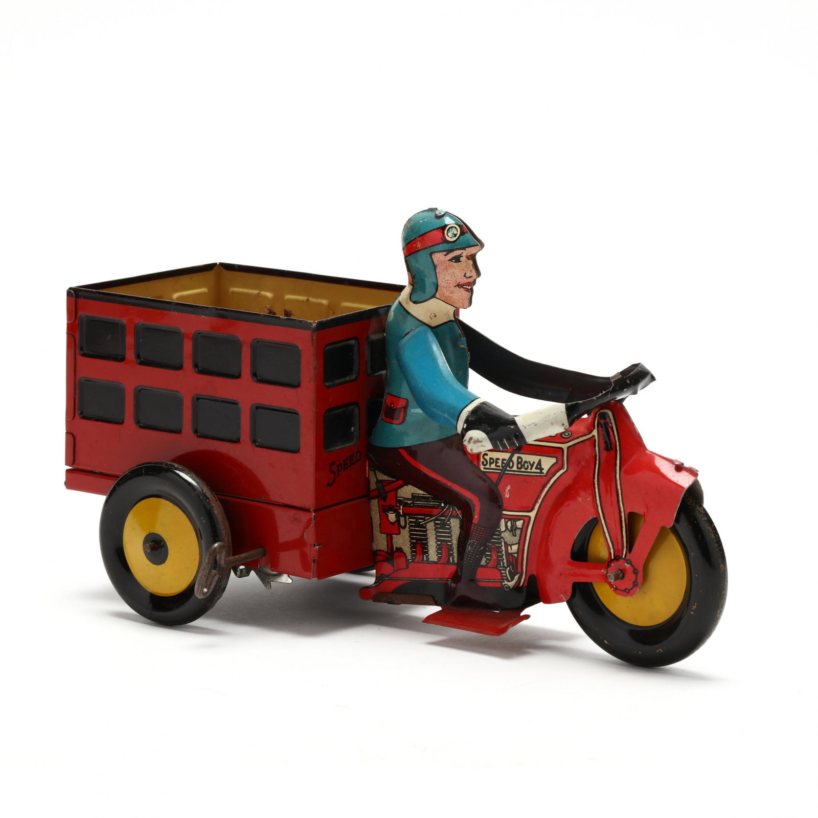 Marx "Speed Boy 4" Bicycle Delivery (1 of 4)