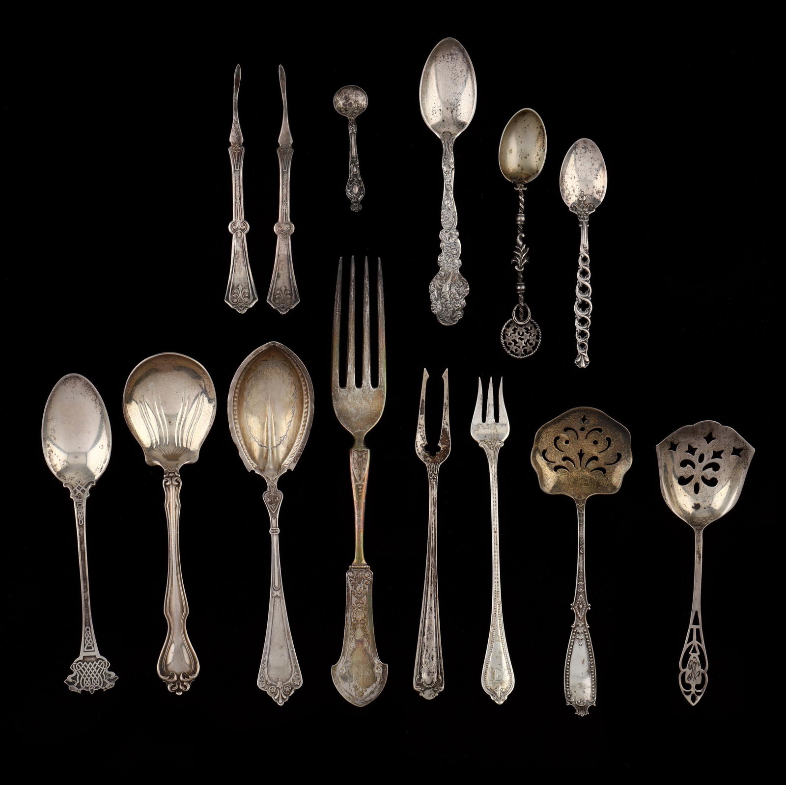 A Grouping of American Sterling Silver Flatware (1 of 4)