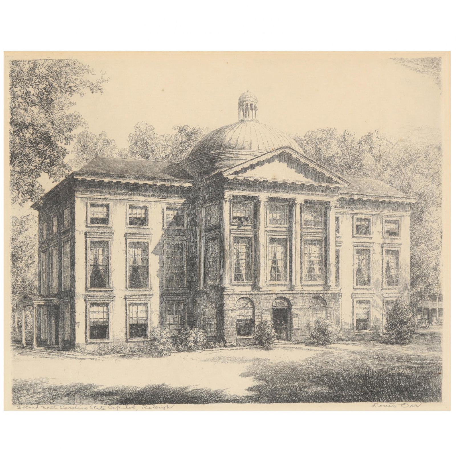 Louis Orr (American, 1879-1961),  Second North Carolina (1 of 5)