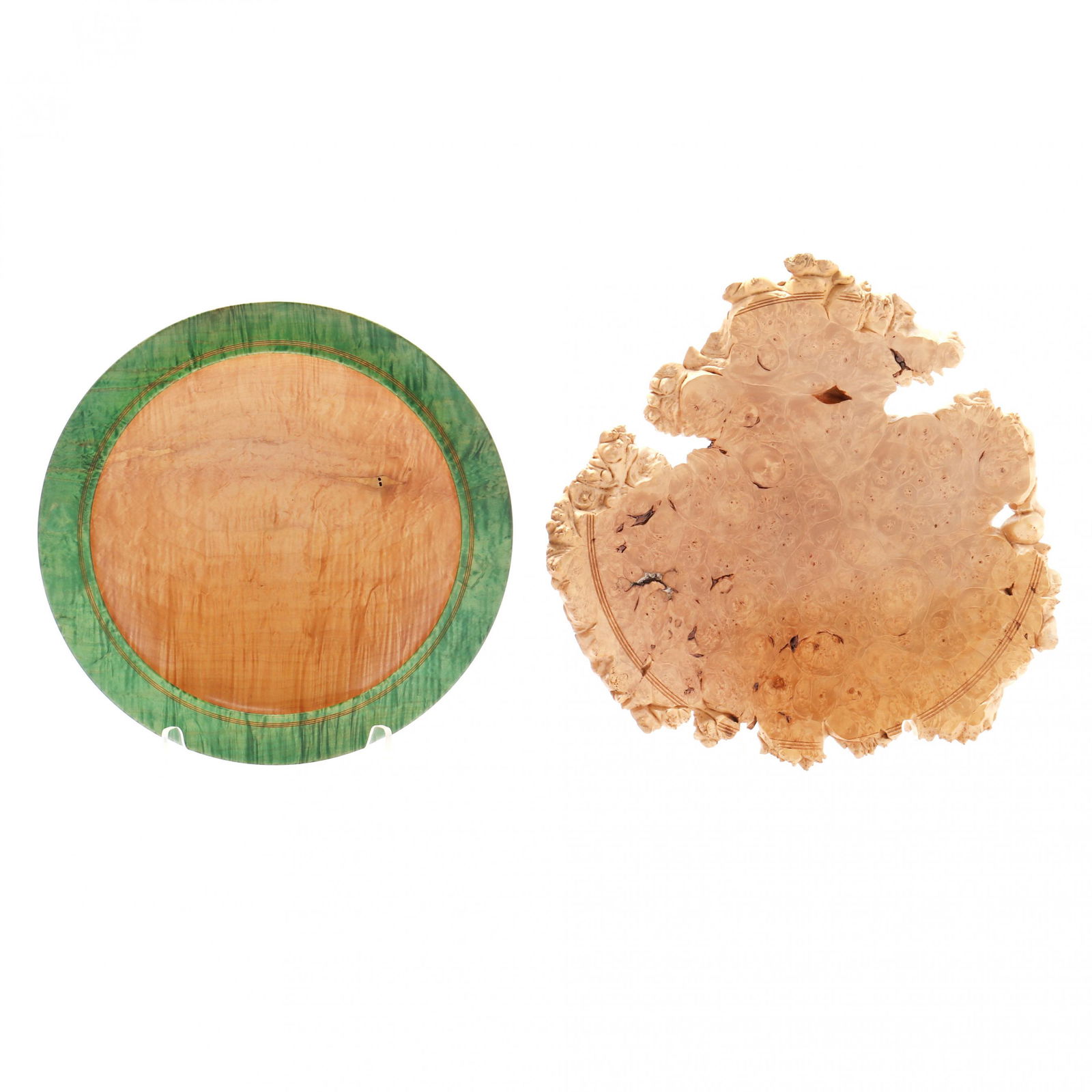 Michael L. Jones (NC), Two Turned Wood Dishes (1 of 8)