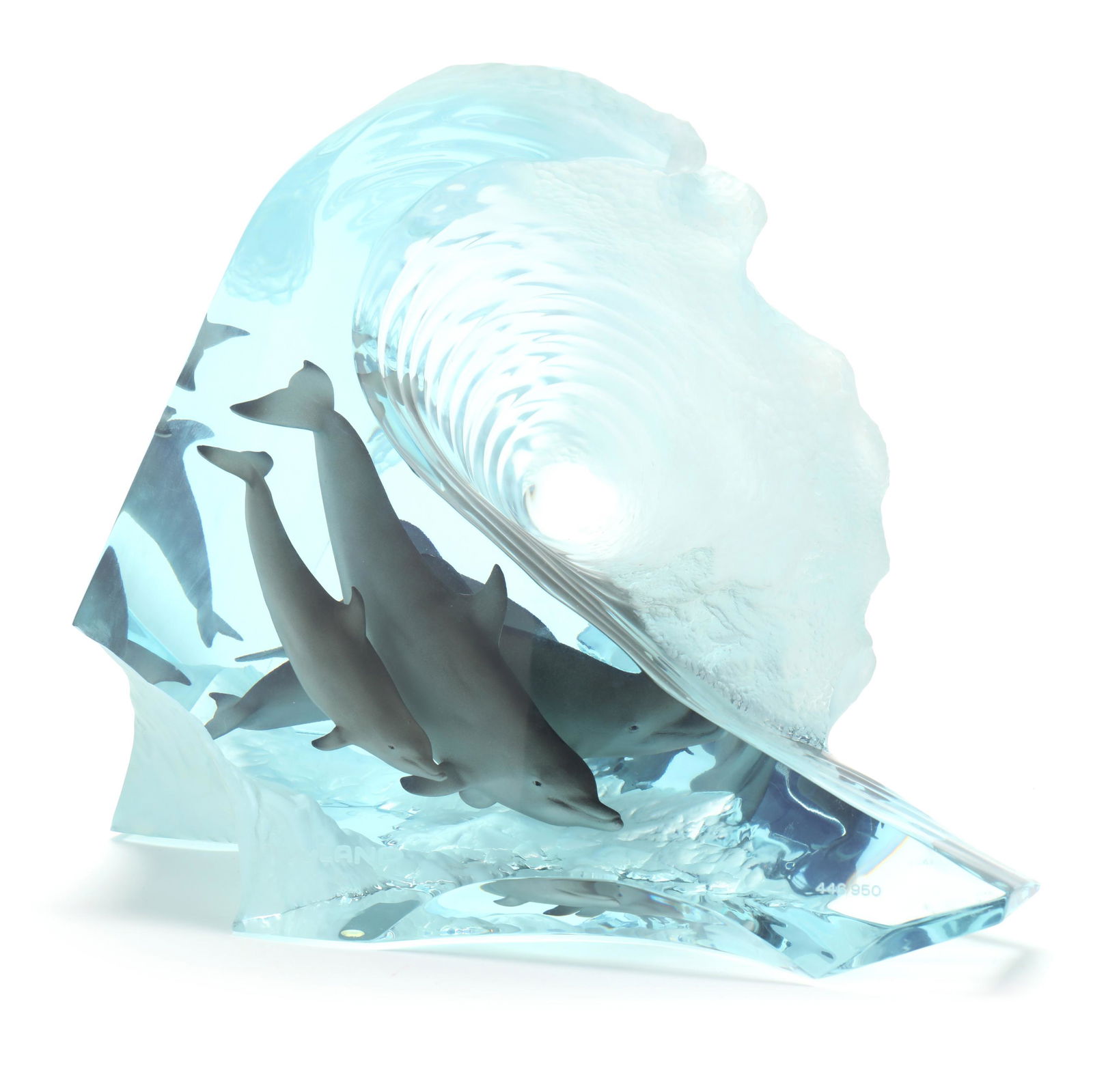 Robert Wyland,  Big Wave  Sculpture with Pedestal (1 of 10)