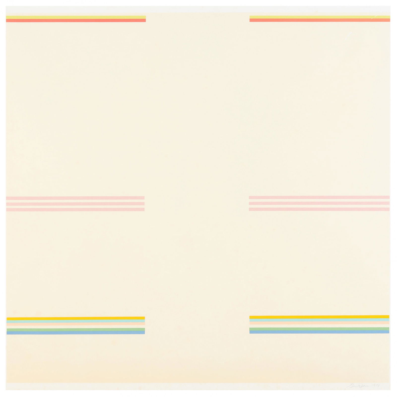 Gene Davis (American, 1920-1985),  Shooting Star (1 of 5)