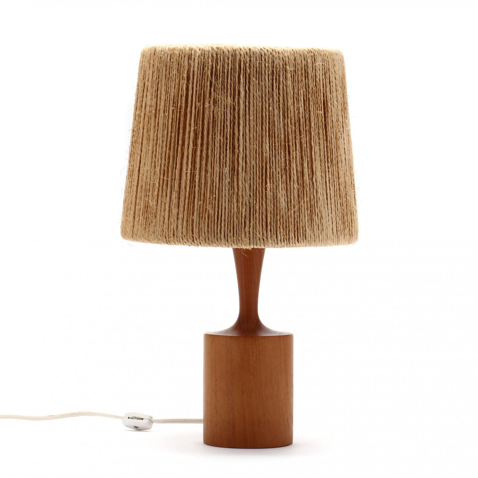 Fog & Mørup, Teak and Jute Table Lamp (1 of 6)