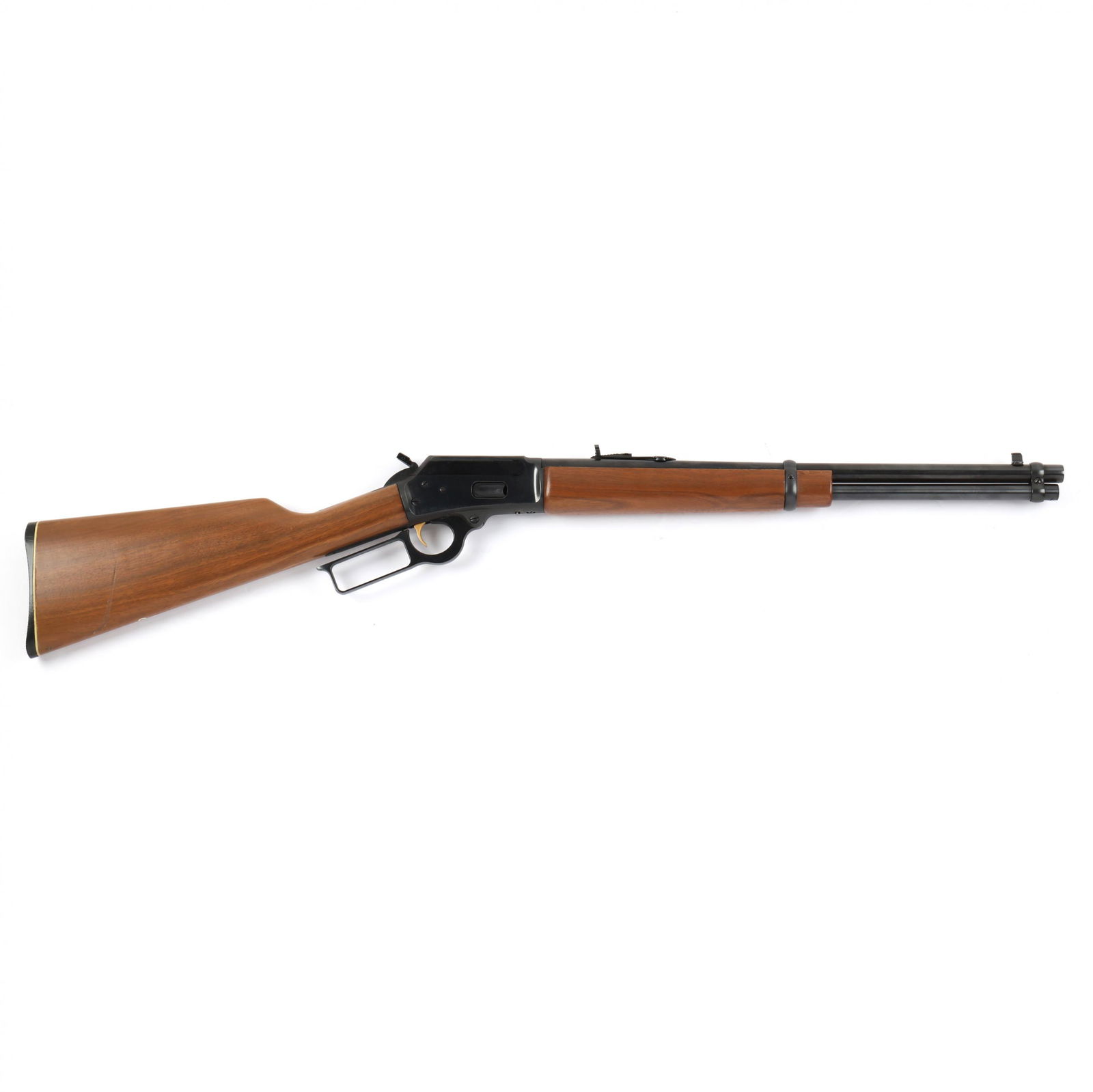 Marlin Model 1894, .357 Magnum, Lever Action Rifle: Marlin Model 1894, .357 Magnum, Lever Action Rifleserial number 21094042 on hammer tang; 18 in. barrel marked THE MARLIN FIRE ARMS CO. NEW HAVEN, CONN, USA. MOD 1894 -CARBINE-MICRO-GROOVE-CAL .357 MAG