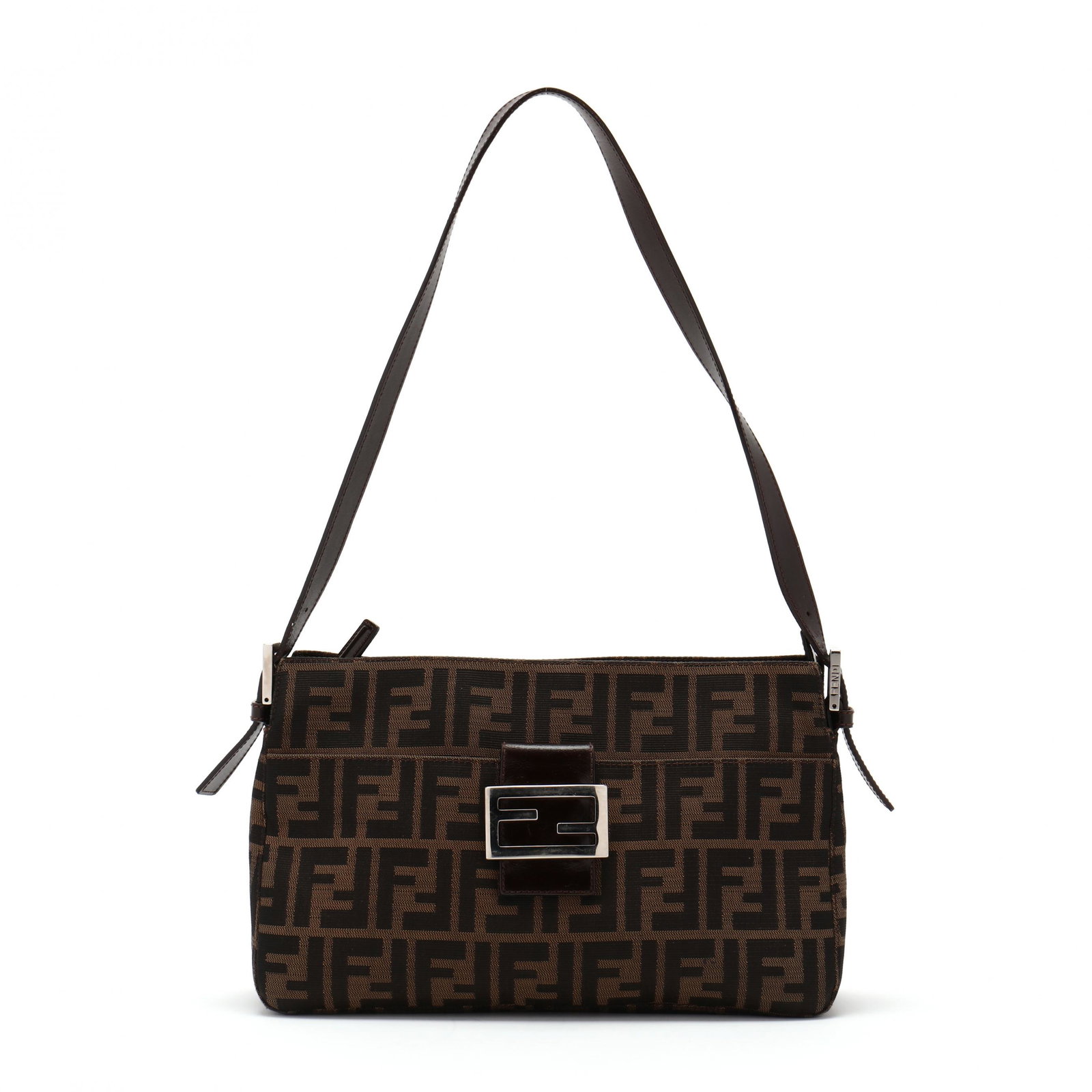 Zucca Canvas Baguette Shoulder Bag, Fendi (1 of 10)