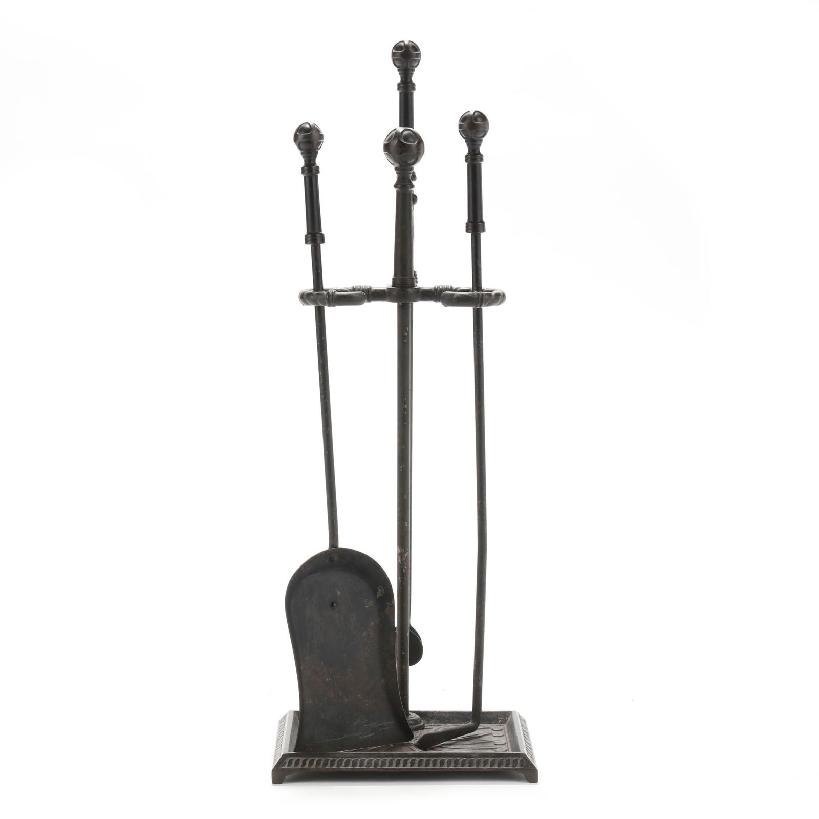 Bradley & Hubbard, Iron Fireplace Tool Set Mar 25, 2022 Leland