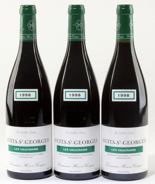 Nuits St. George: Nuits St. George - Vintage 1998 Les Vaucrains, Henri Gouges "Clean, pure and focused. Balanced, showing concentration at midpalate. Offers crystal-clear red- and blackberry notes, with touches of spic
