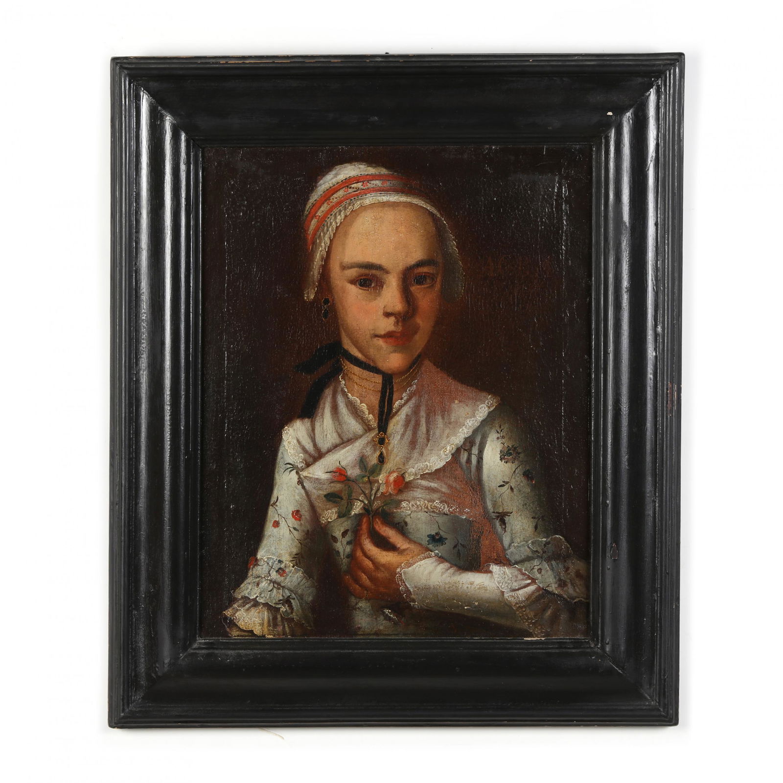 Continental School (18th century), Portrait of a Young Girl (1 of 6)