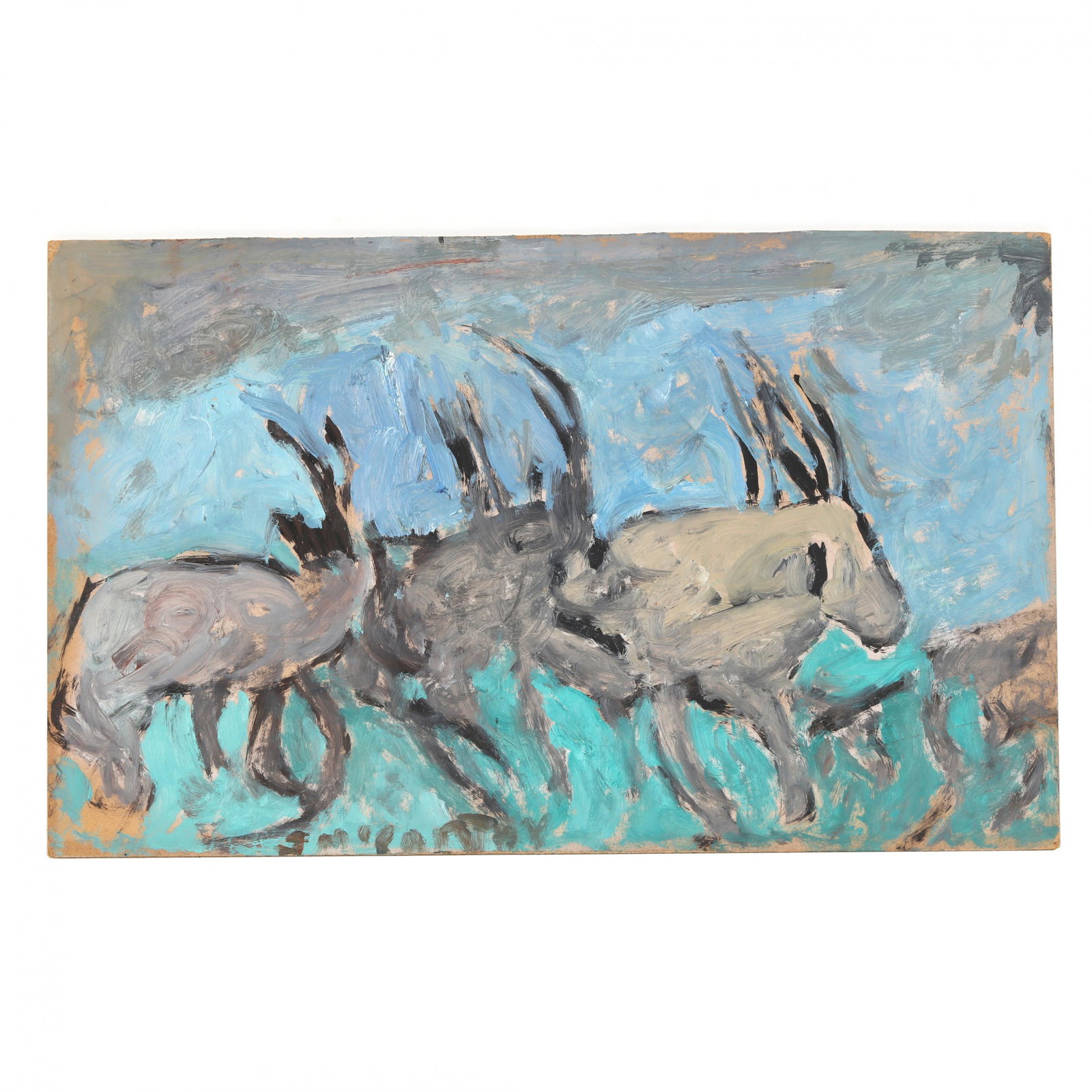 Justin McCarthy (American, 1891-1977), Gazelles (1 of 7)
