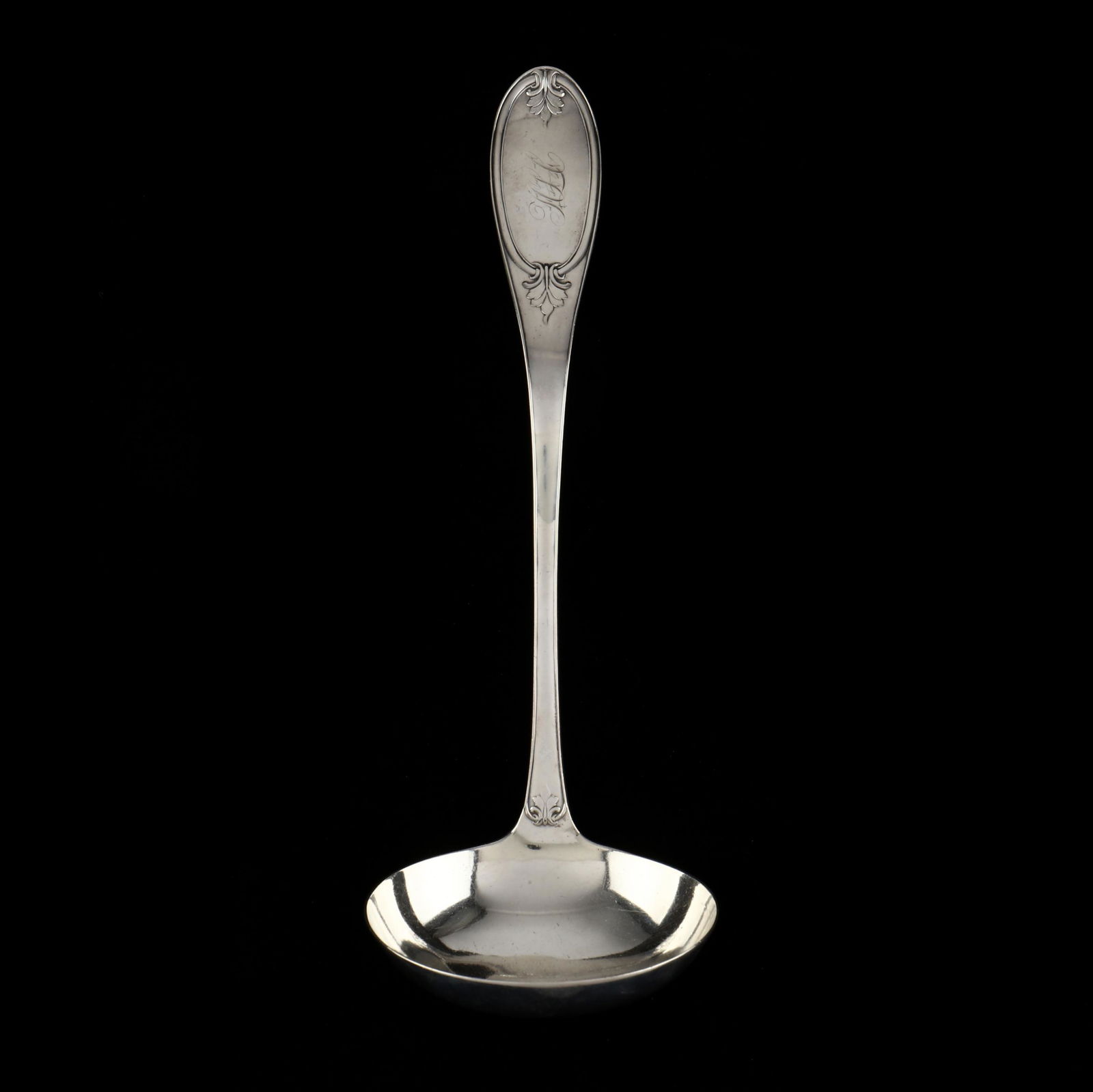 John Polhamus  Olive  Coin Silver Ladle (1 of 3)