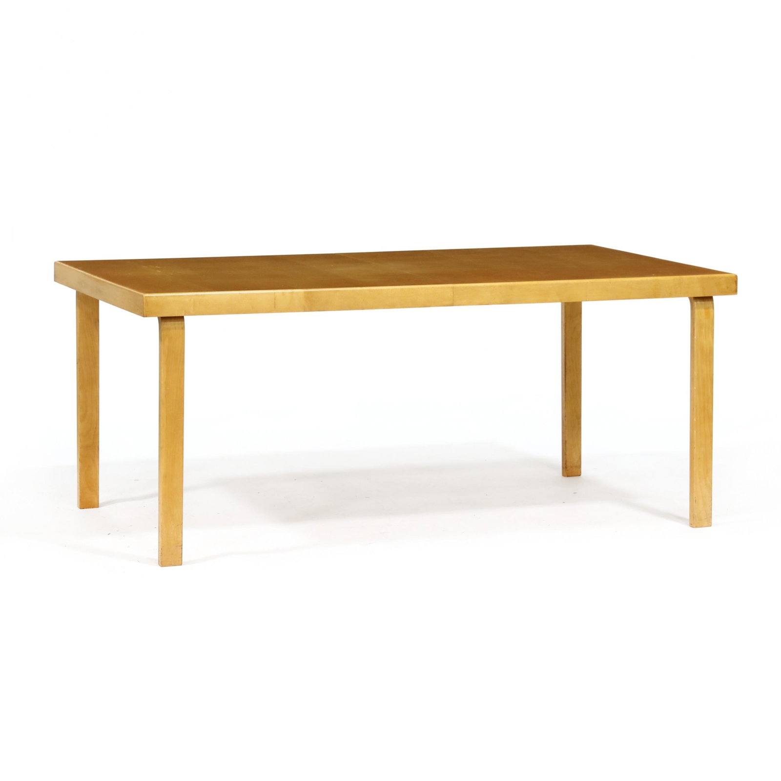 Alvar Aalto (Finnish, 1898-1976), Dining Table with Leaf (1 of 6)