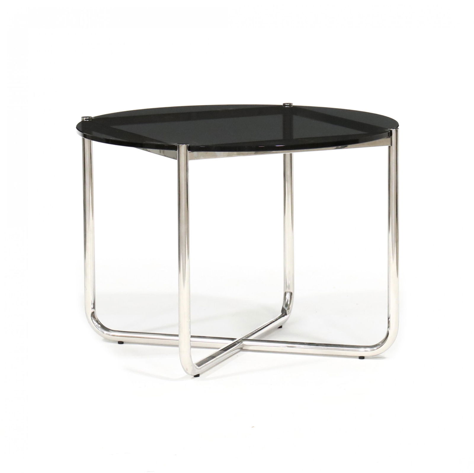 attributed to Ludwig Mies van der Rohe (German/American, 1886-1969), MR Side Table (1 of 3)