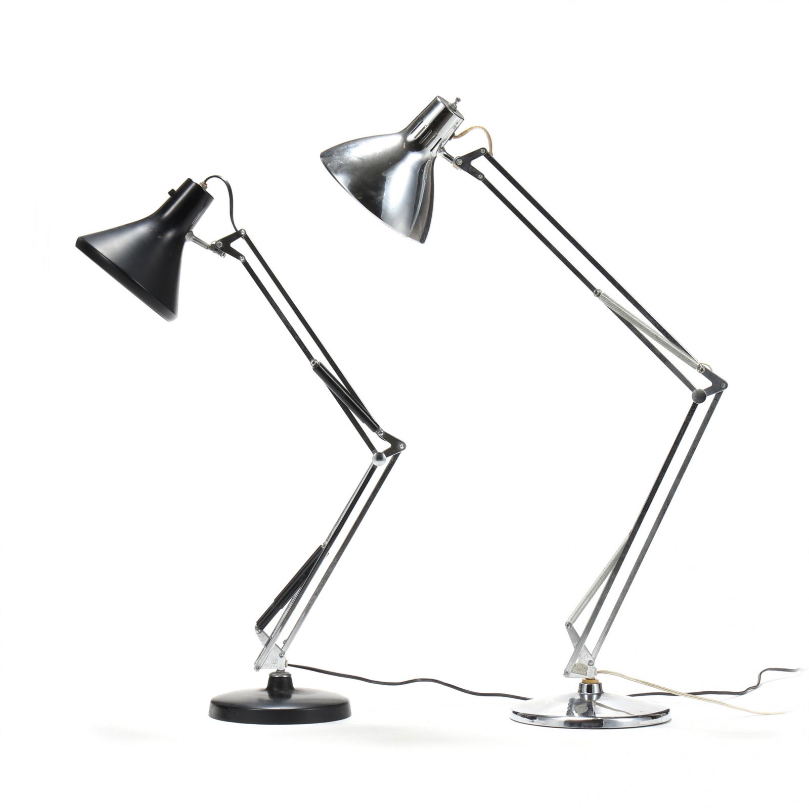 Jac Jacobsen (Norway, 1901-1996), Two Vintage Luxo Task Lamps (1 of 9)