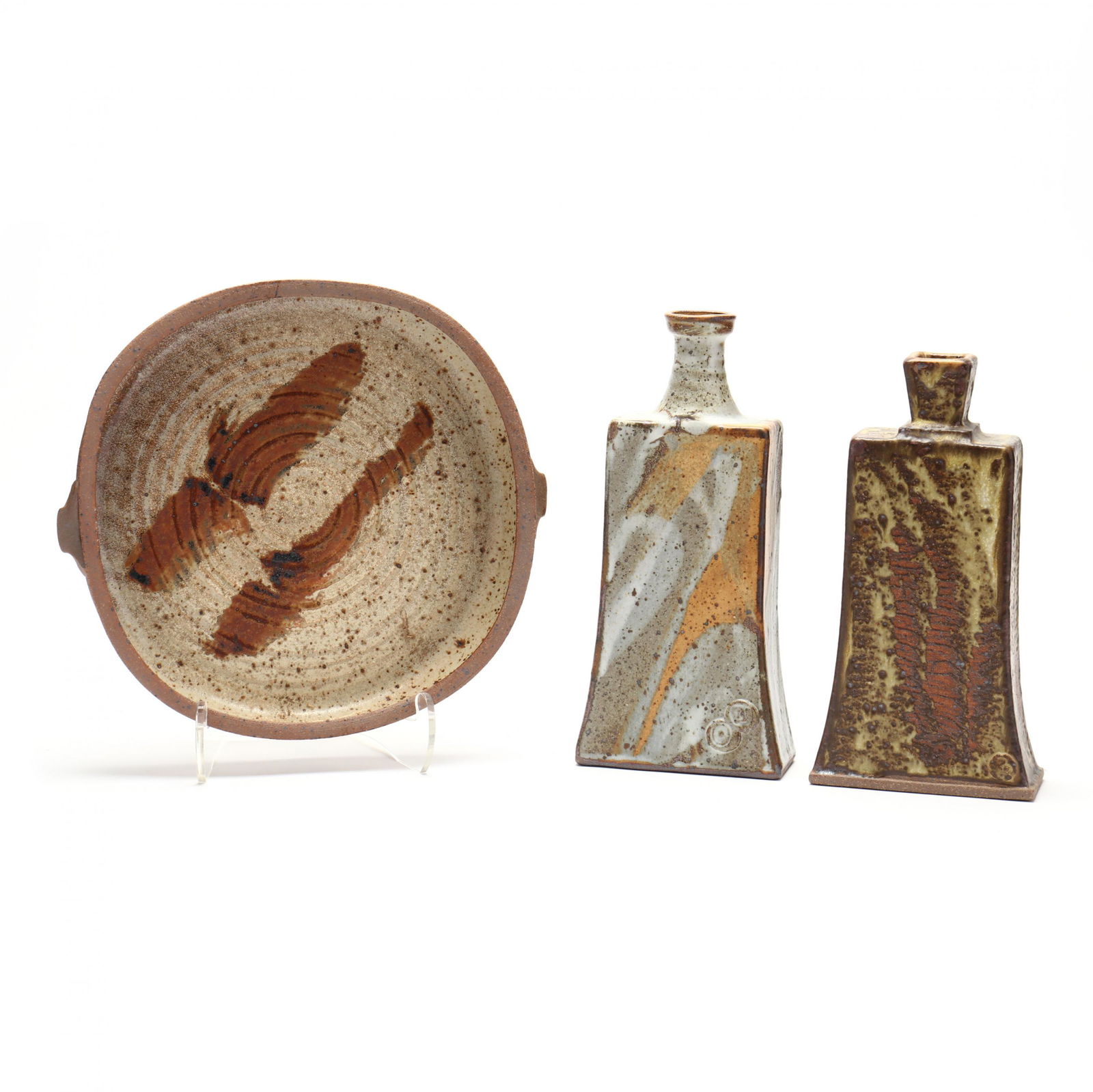 Three Contemporary Venezuelan Art Pottery Items (1 of 10)